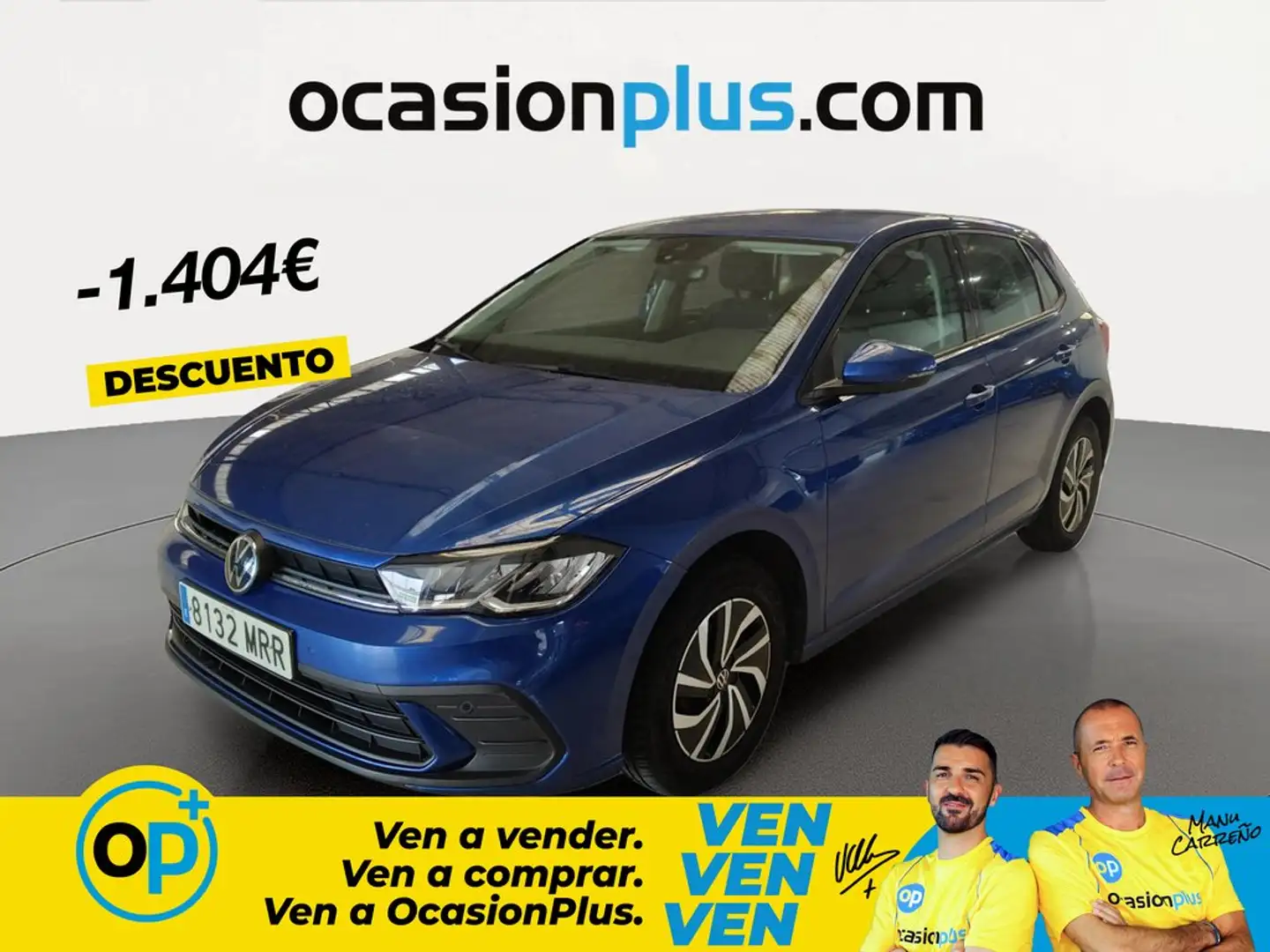 Volkswagen Polo 1.0 TSI Life 70kW Azul - 1