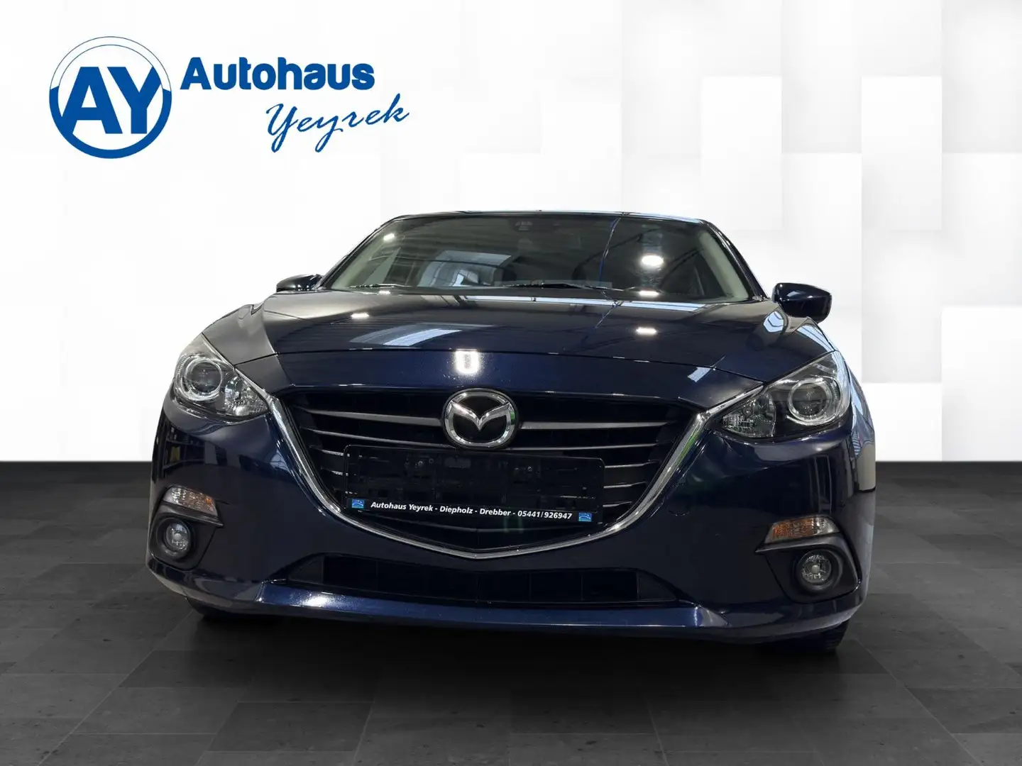 Mazda 3 Lim. Sports-Line *NAV*SHZ*LED*PDC* Blau - 2