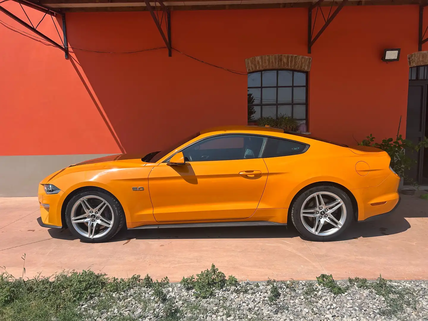 Ford Mustang Mustang Fastback 5.0 ti-vct V8 GT 450cv auto my19 Arancione - 1
