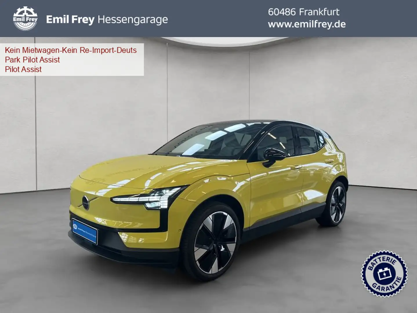 Volvo EX30 Twin-Motor Performance AWD ULTRA Tailored-Woo Gelb - 1