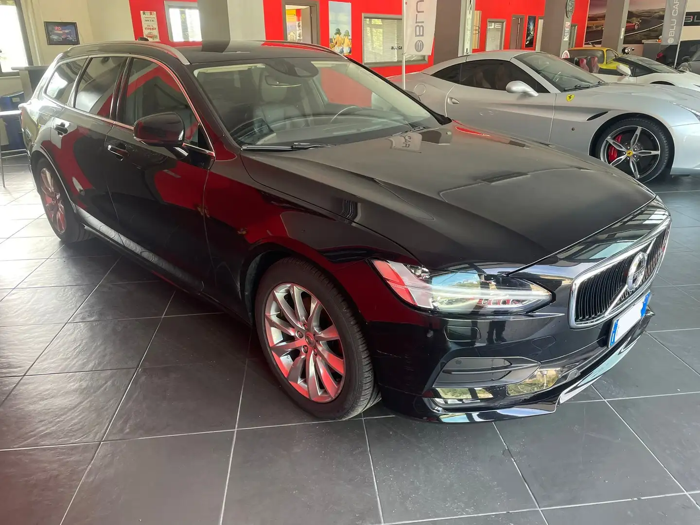 Volvo V90 V90 2.0 d3 Business Plus geartronic my19 Nero - 2