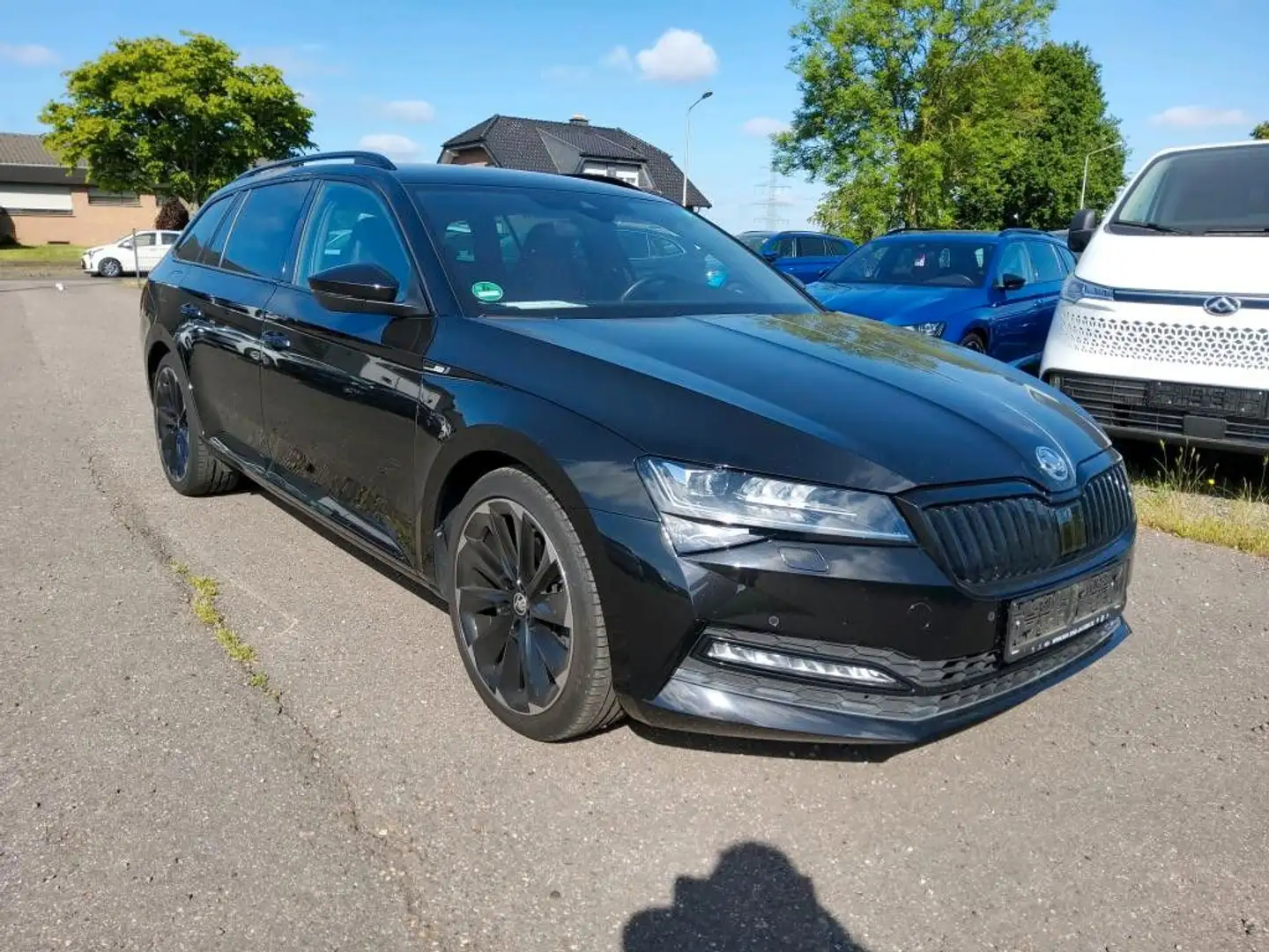 Skoda Superb 2.0 TDI Sportline*4x4*DSG*MATRIX-LED*DCC* Zwart - 2