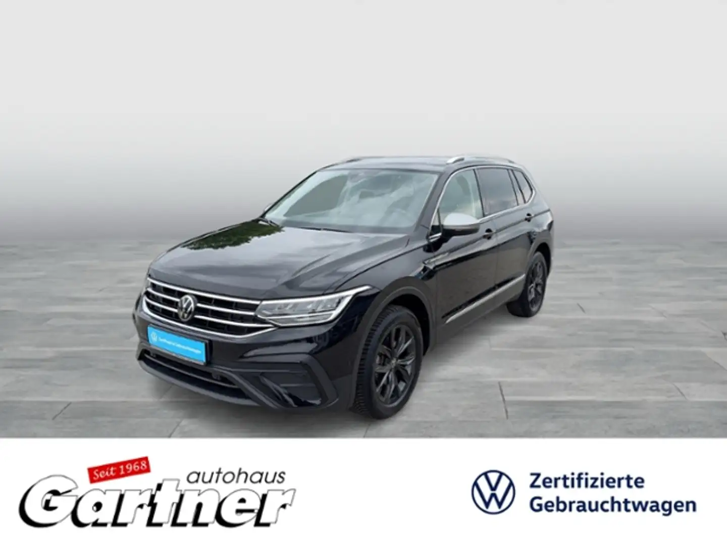 Volkswagen Tiguan Allspace MOVE 1.5 TSI DSG REAR VIEW NAVI ACC AHK LED DAB K Schwarz - 1