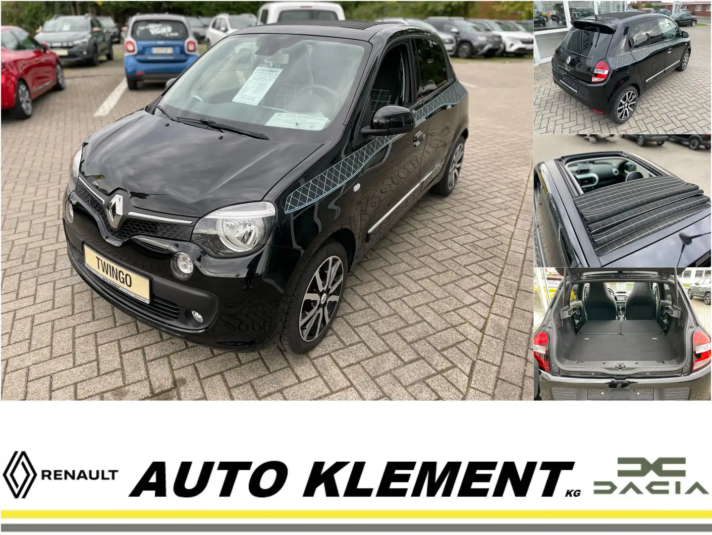 Renault Twingo III La Parisienne ENERGY TCe 90, Faltdach, Kamera Zwart - 1