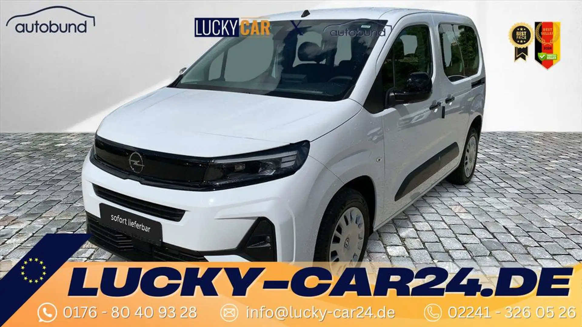 Opel Combo EDITION PLUS 1,2 Turbo Combi L1H1 digital Cockp... Weiß - 1