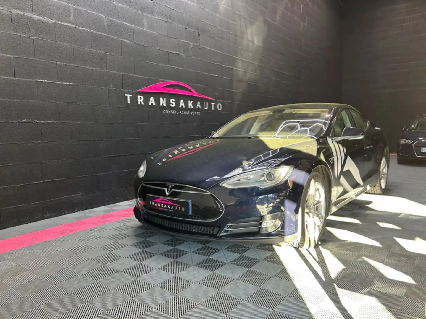 Tesla Model S 85 kWh Performance Azul - 1