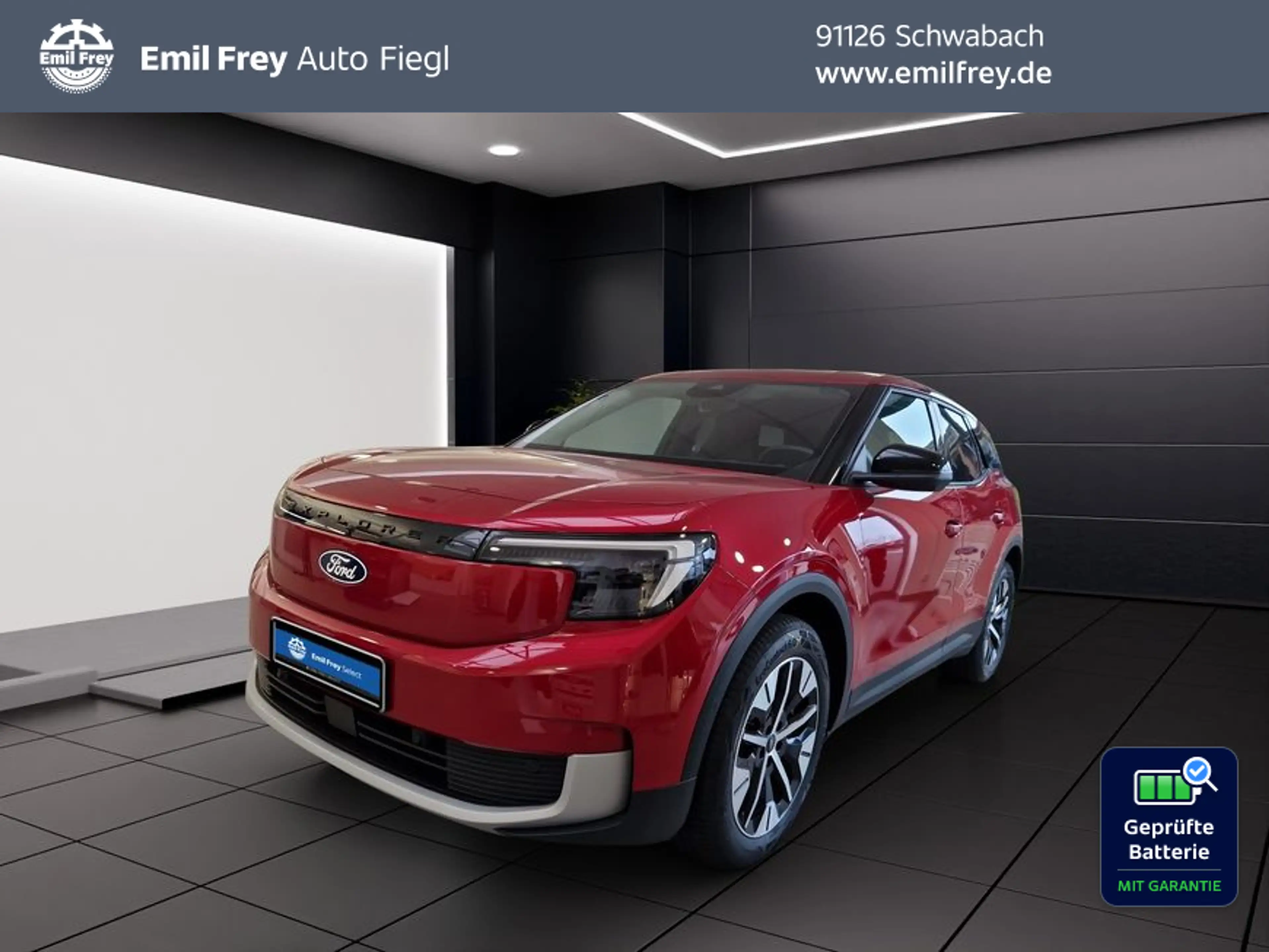 Ford Explorer Elektromotor mit Extended Range RWD 77kWh