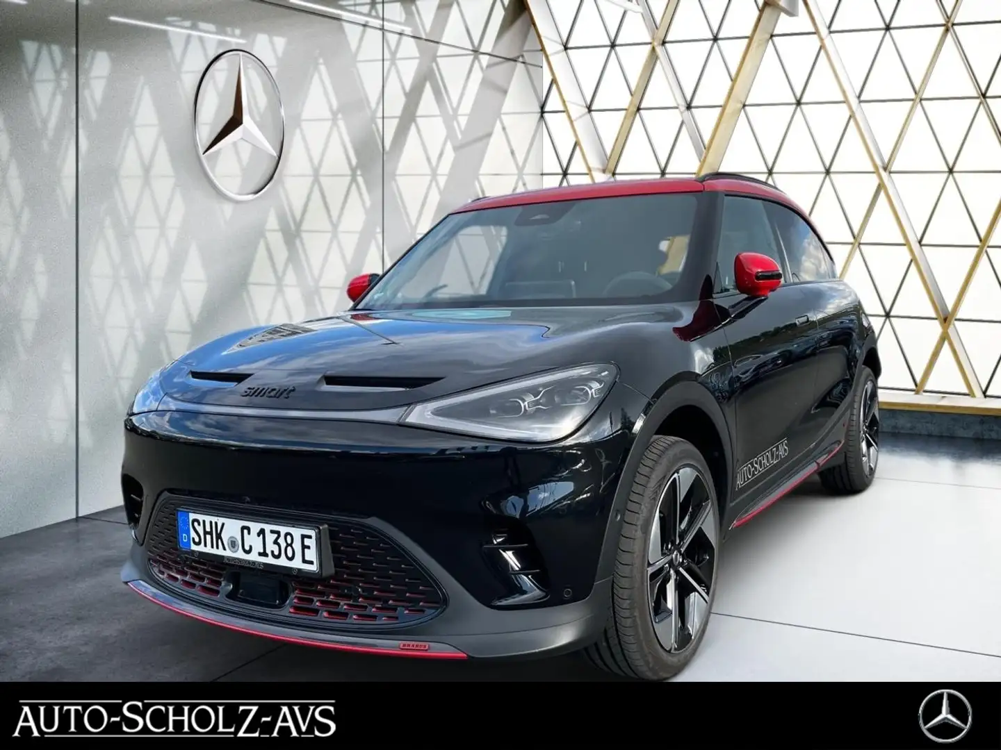 smart #1 Brabus Head-up*Memory*360°KAM*Panorama*Easy-P Schwarz - 1