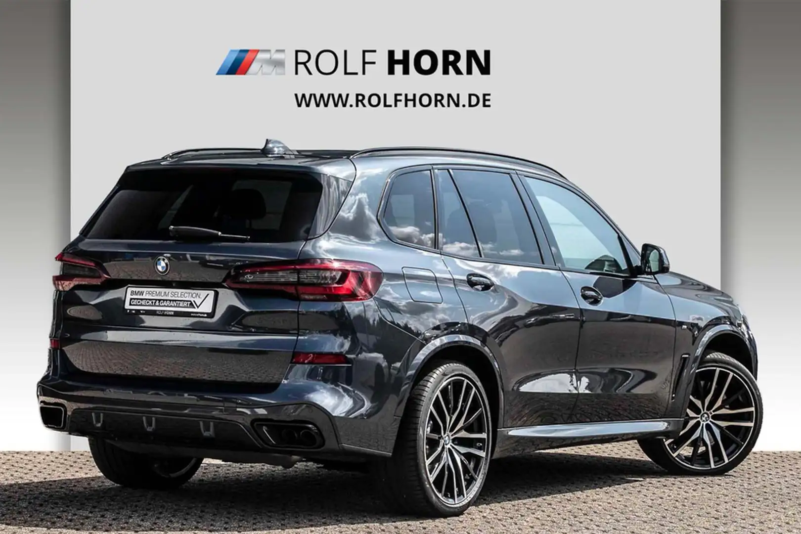 BMW X5 M50i Navi Laser HeadUp harman/kardon 22" RKam Gris - 2