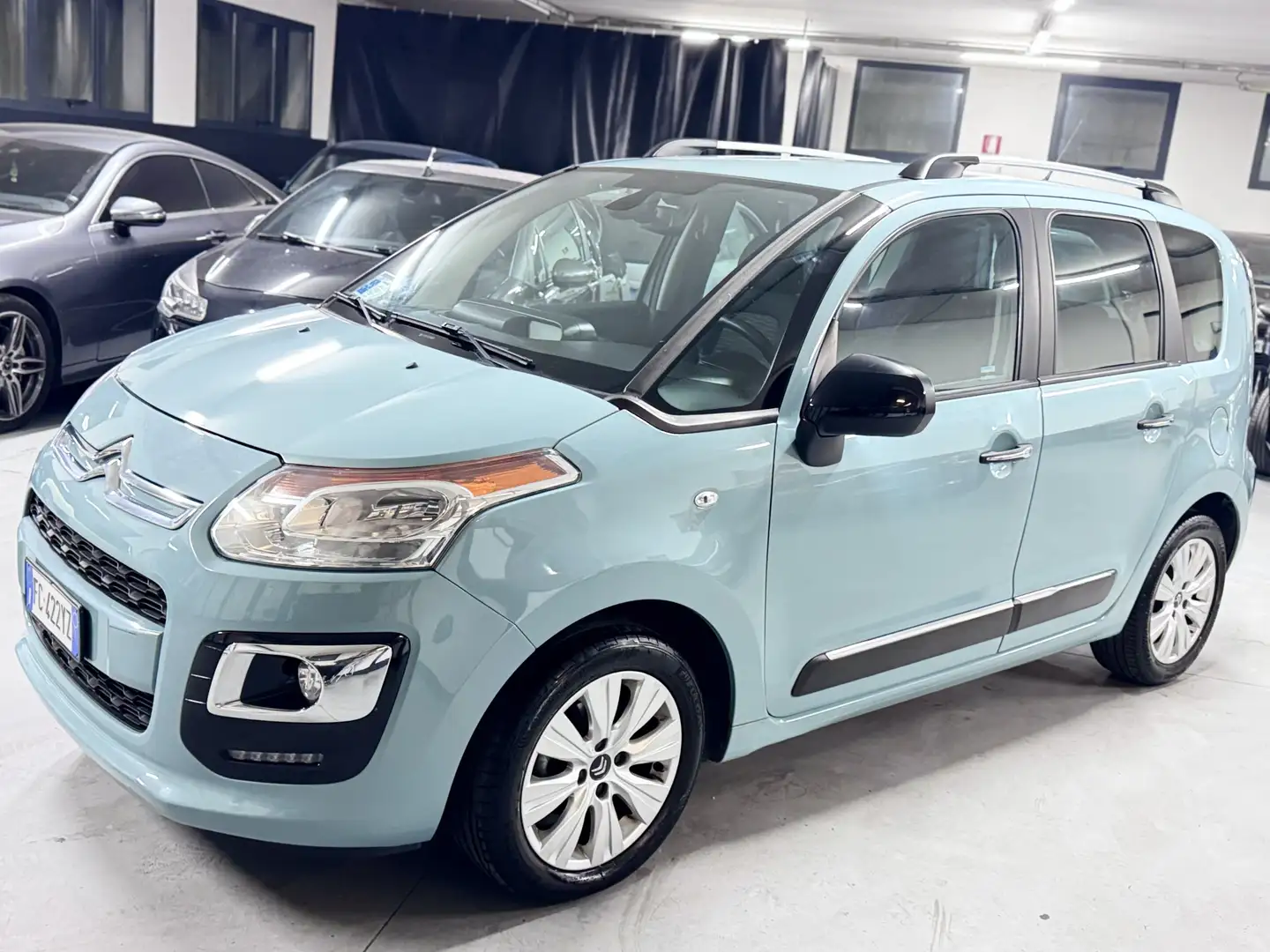 Citroen C3 Picasso 1.6 Diesel 100cv neopatentati - euro 6 Bleu - 1