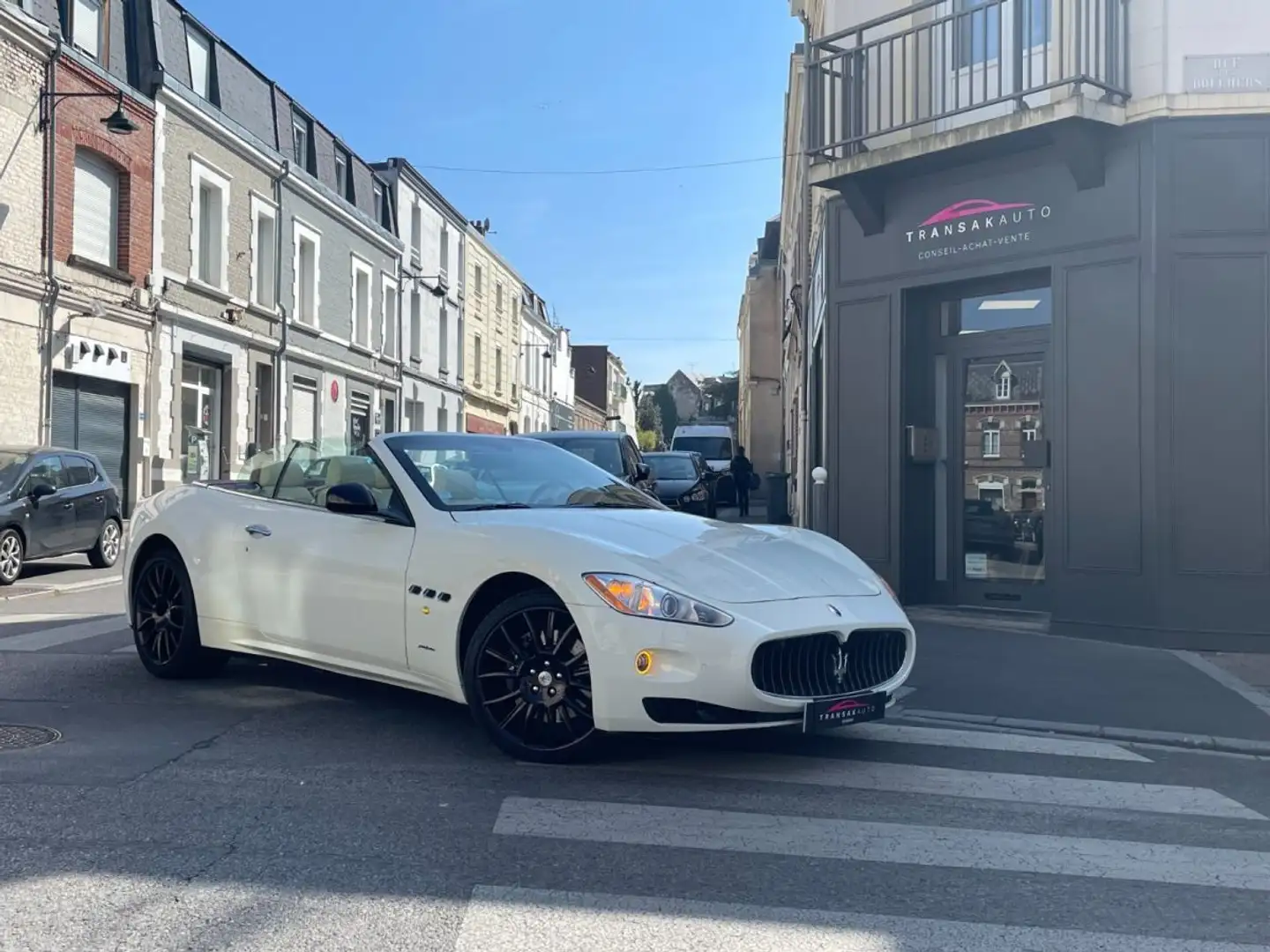 Maserati GranCabrio 4.7 V8 440 CV / VÉHICULE FRANCAIS / MALUS PAYÉ Білий - 1