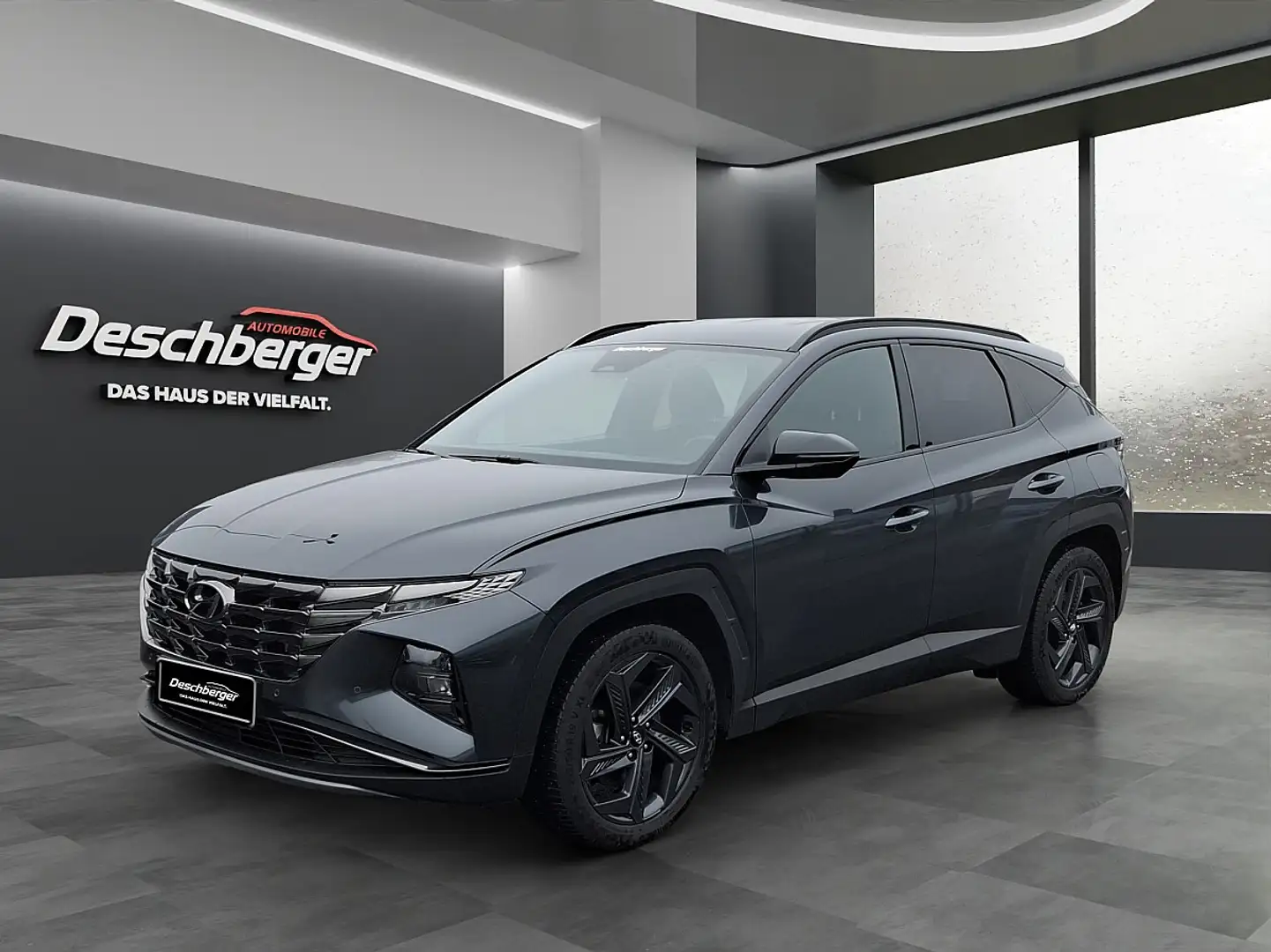 Hyundai TUCSON Tucson 1,6 CRDI 4WD 48V Trend Line Plus DCT Grau - 1