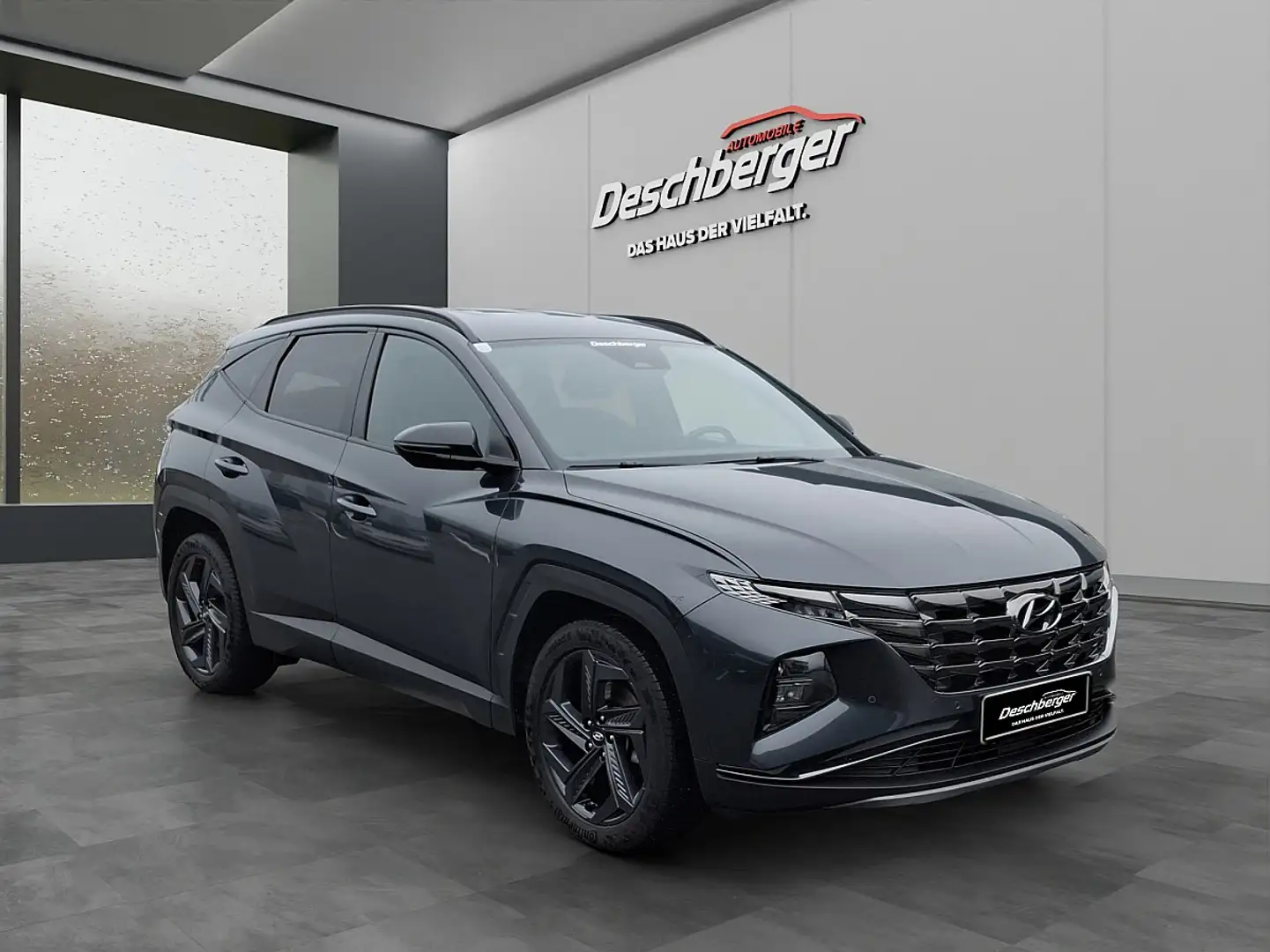 Hyundai TUCSON Tucson 1,6 CRDI 4WD 48V Trend Line Plus DCT Grau - 2
