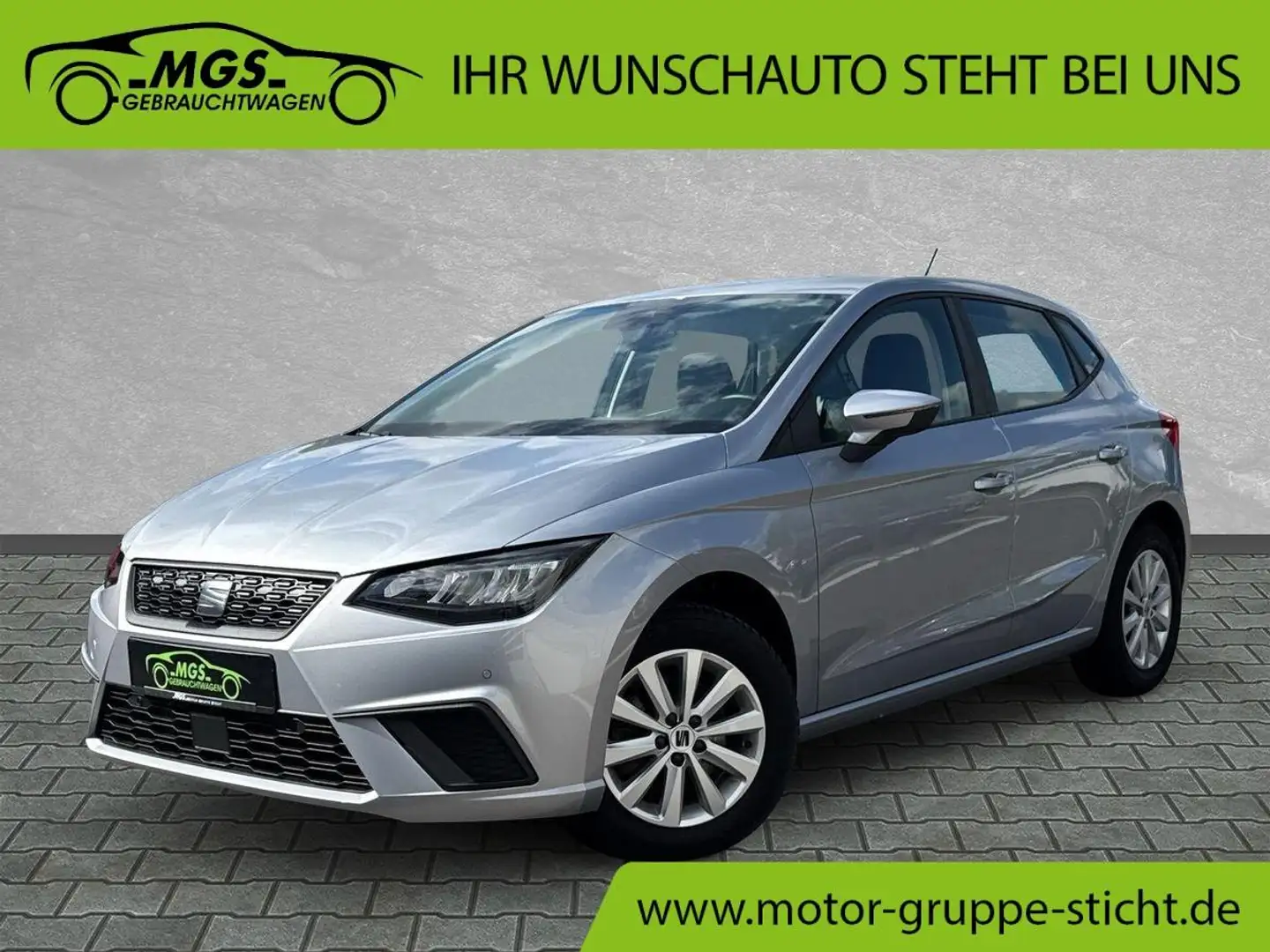 SEAT Ibiza Style 1.0 TSI DAB #BT #S&S #PDC Argent - 1
