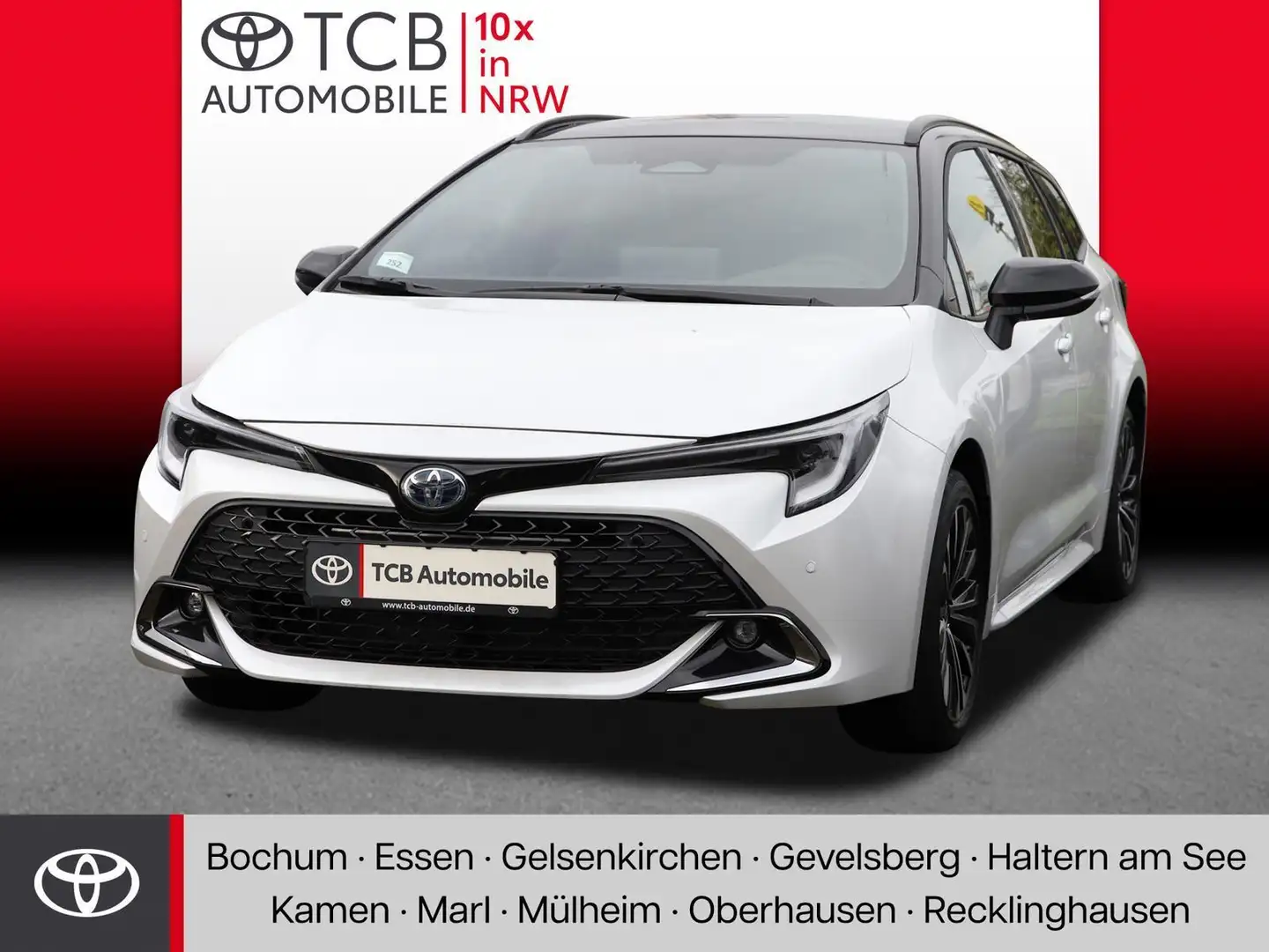 Toyota Corolla TS Black&White 1.8 Hybrid Kamera*Klima*LED*Navi* Weiß - 1