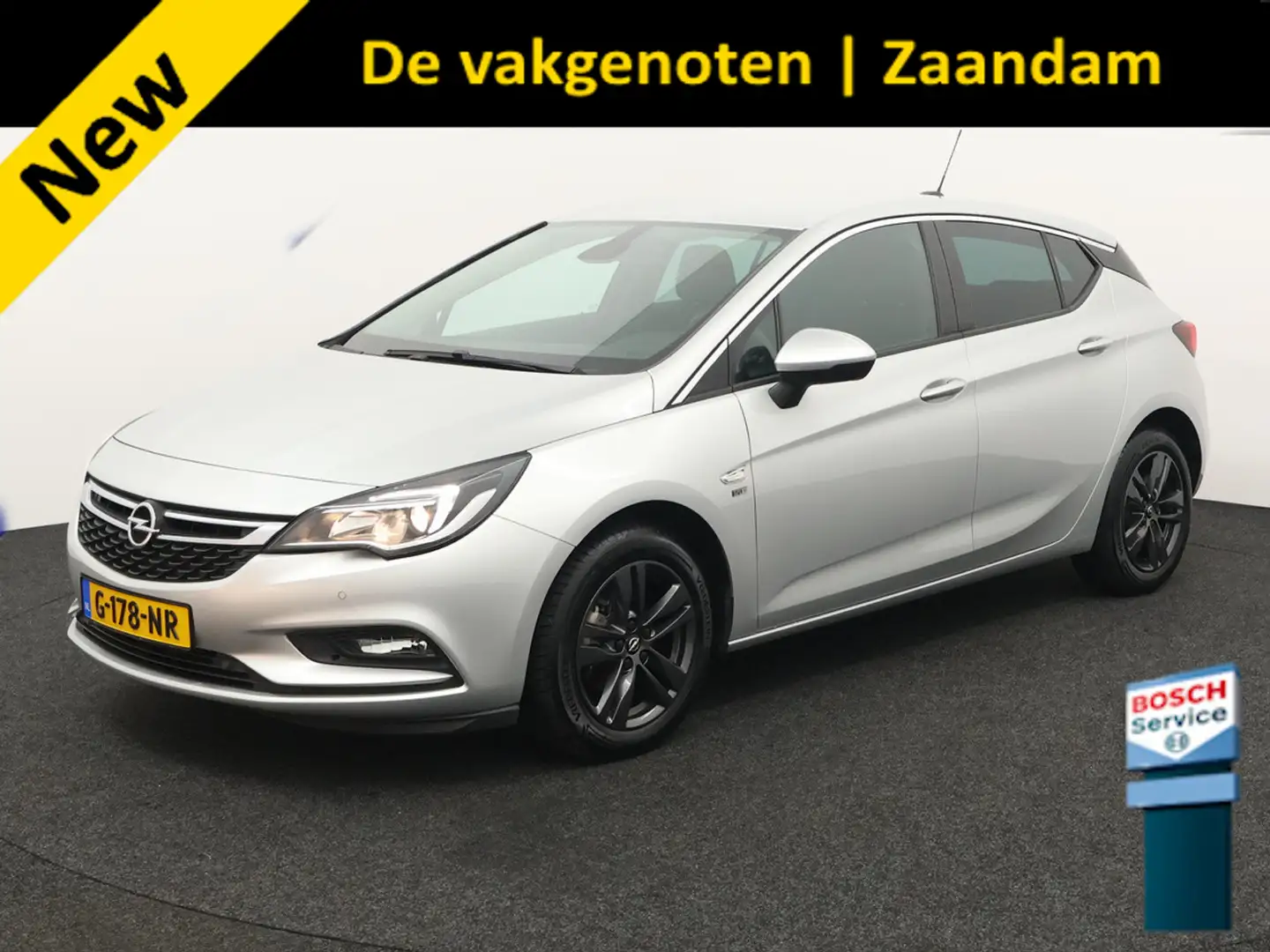 Opel Astra 1.0 Turbo 120 Jaar Edition Airco, Apple Carplay/An Gris - 1