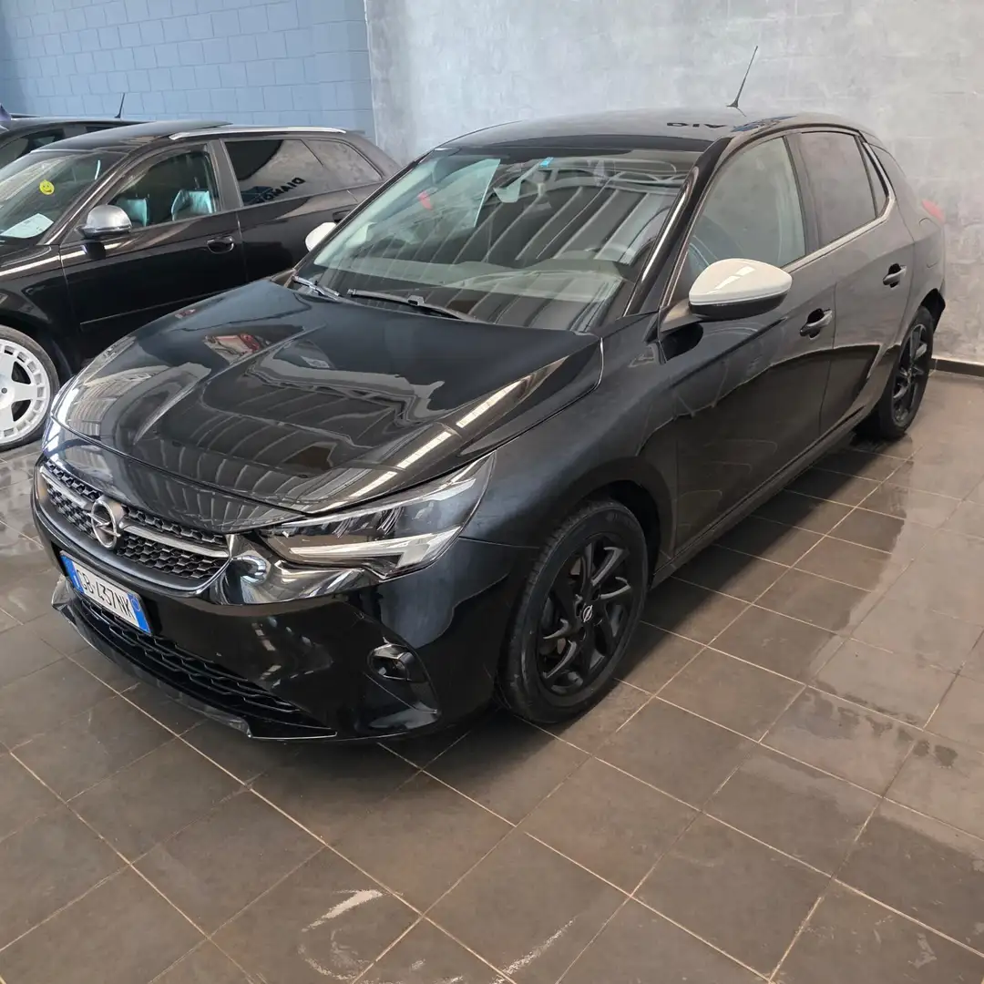 Opel Corsa Corsa 1.2 100 CV Edition Schwarz - 2