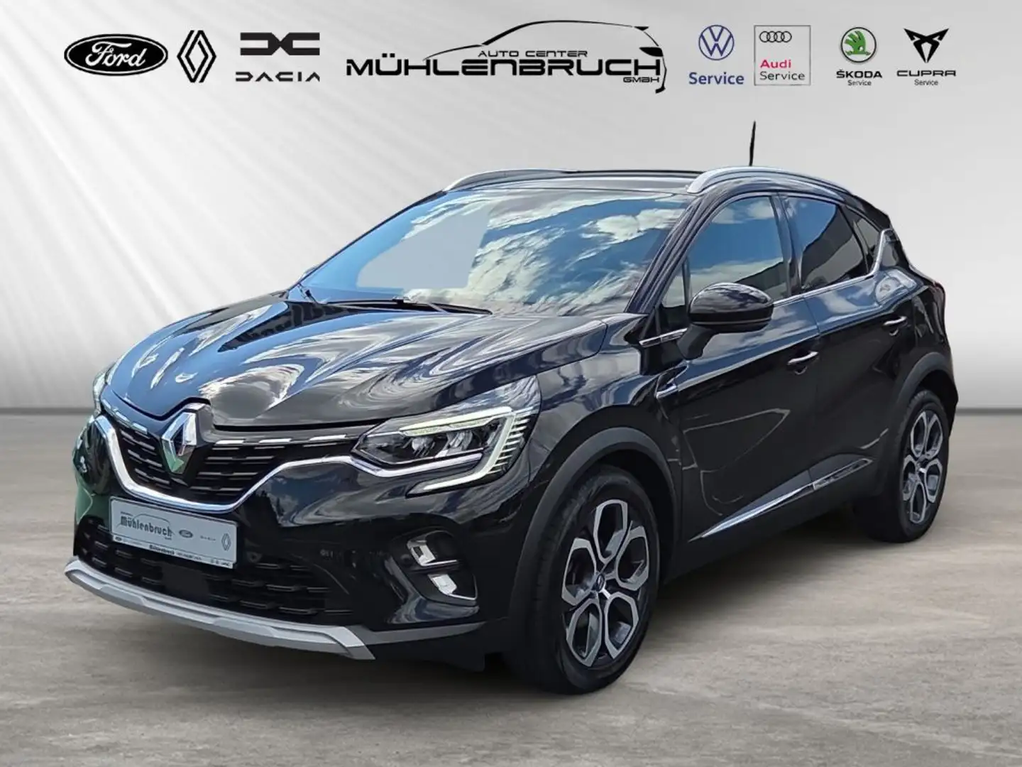 Renault Captur E-TECH PLUG-in 160 INTENS Negro - 1