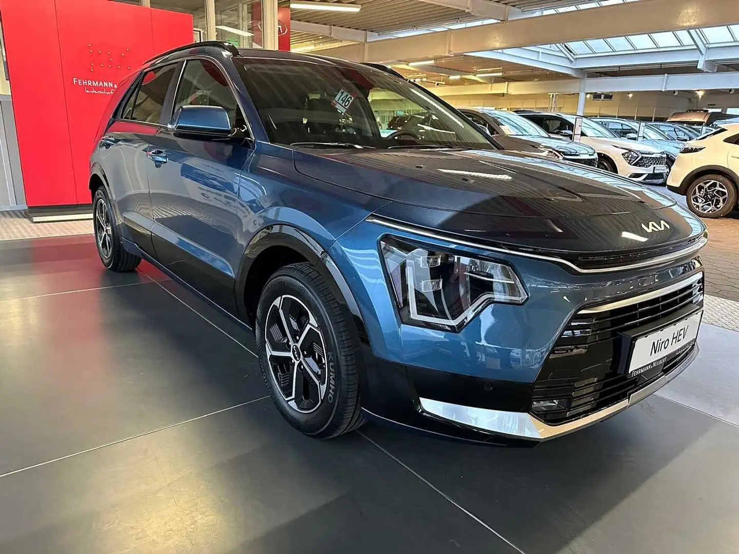 Kia Niro Hybrid Vision KOM STYLE Blau - 2
