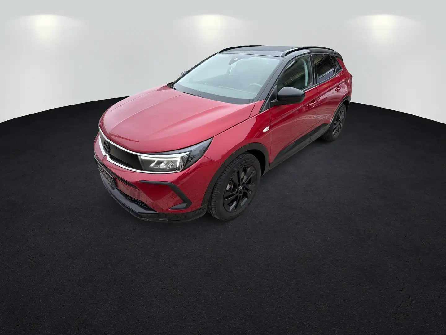Opel Grandland 1.6 Turbo GS Line ACC+AHK+LED+Navi+SHZ Rojo - 2