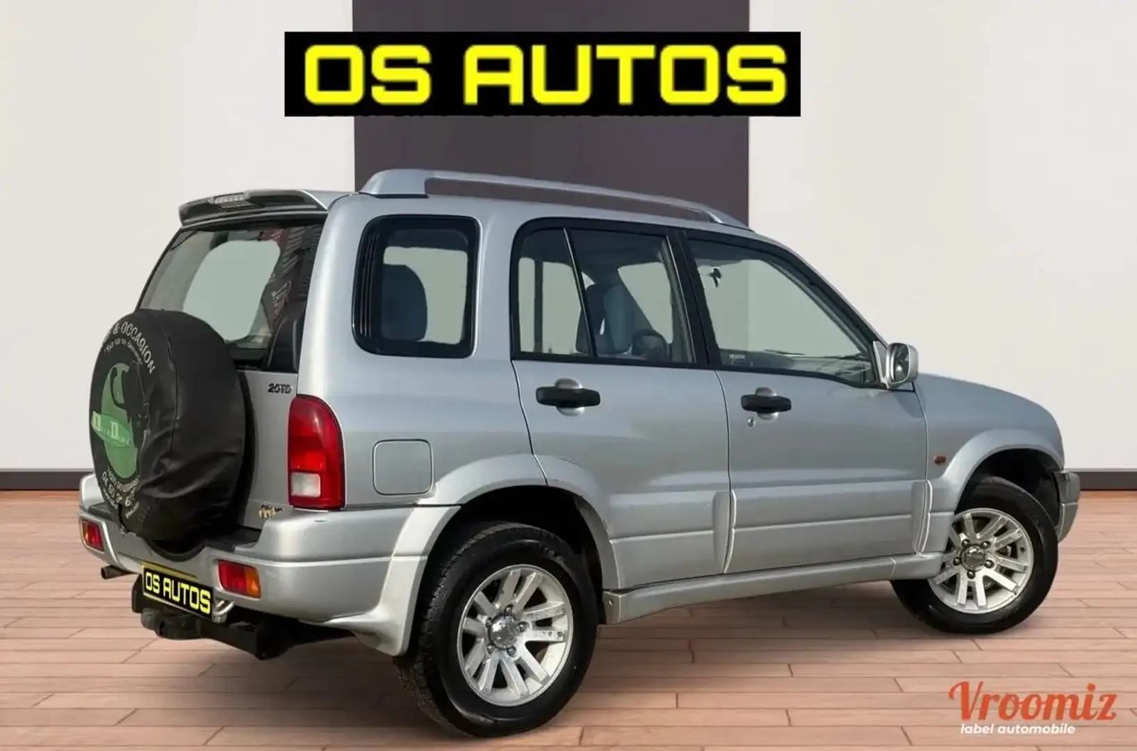 Suzuki Grand Vitara 4x4 - 2.0 TD 110ch 16V Turbo (7 cv) - BVM5 - PACK CLIM - 2003 Сірий - 2