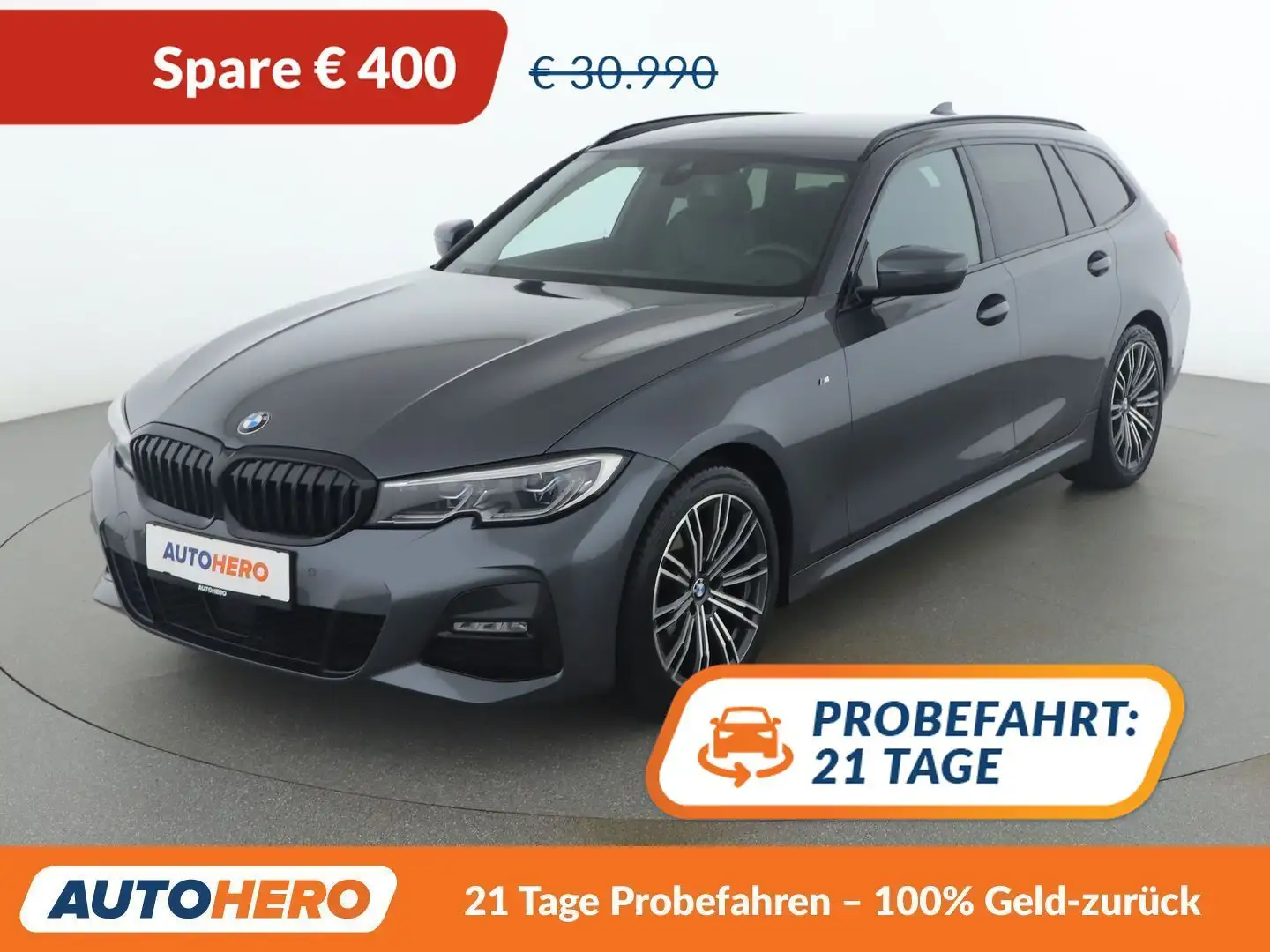 BMW 320 320d Mild-Hybrid xDrive M Sport Grau - 1