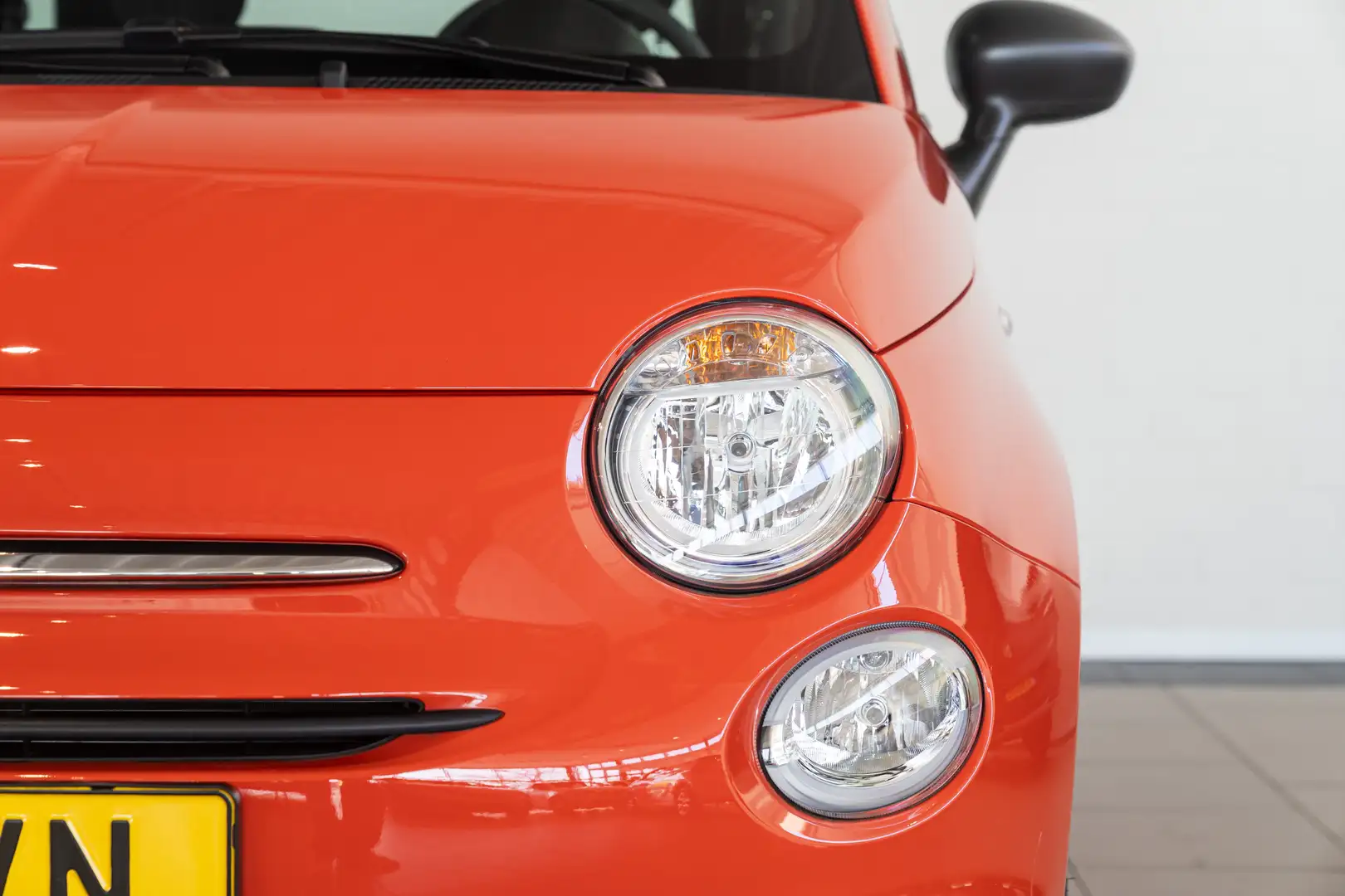 Fiat 500 1.0 Hybrid | Nieuwstaat! | Bluetooth | Airco | Oranje - 2