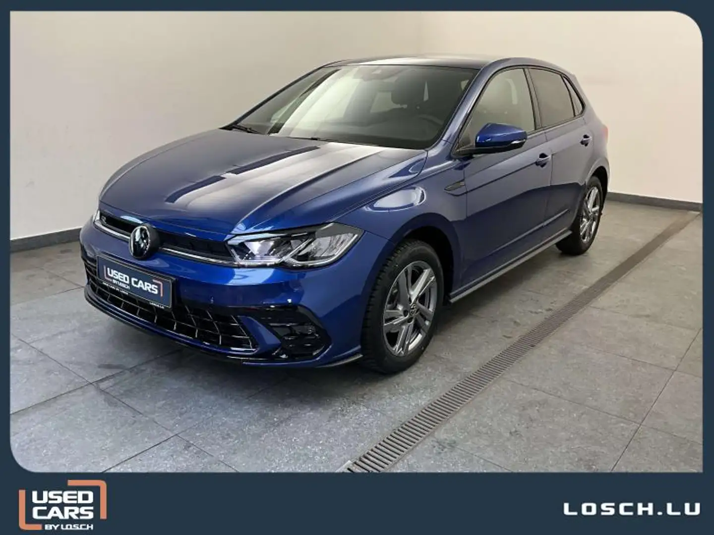 Volkswagen Polo R-Line/LED/Virtual/PDC Blauw - 1