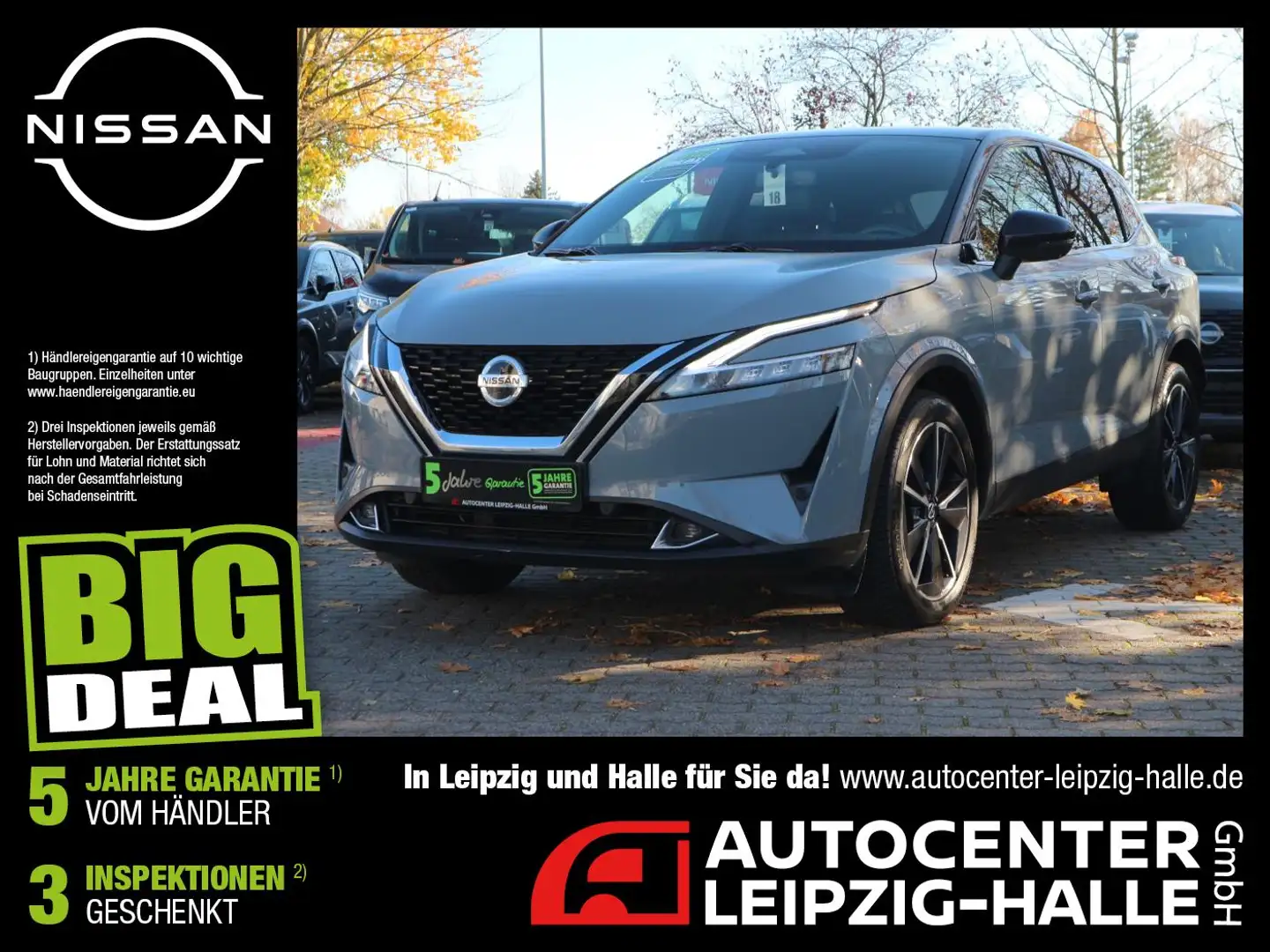 Nissan Qashqai 1.3 DIG-T MHEV Tekna ACC ProPilot 360° Schwarz - 1
