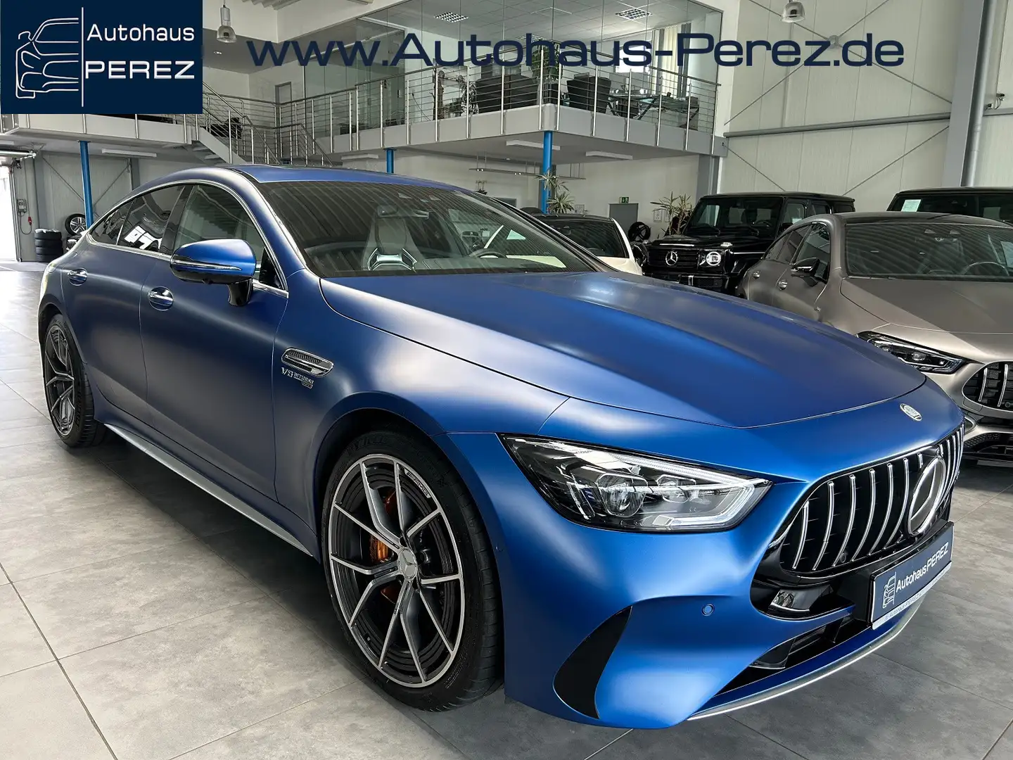 Mercedes-Benz AMG GT 63 S 4M+ NP: 226.255  PERF.SITZE-KERAMIK Albastru - 1