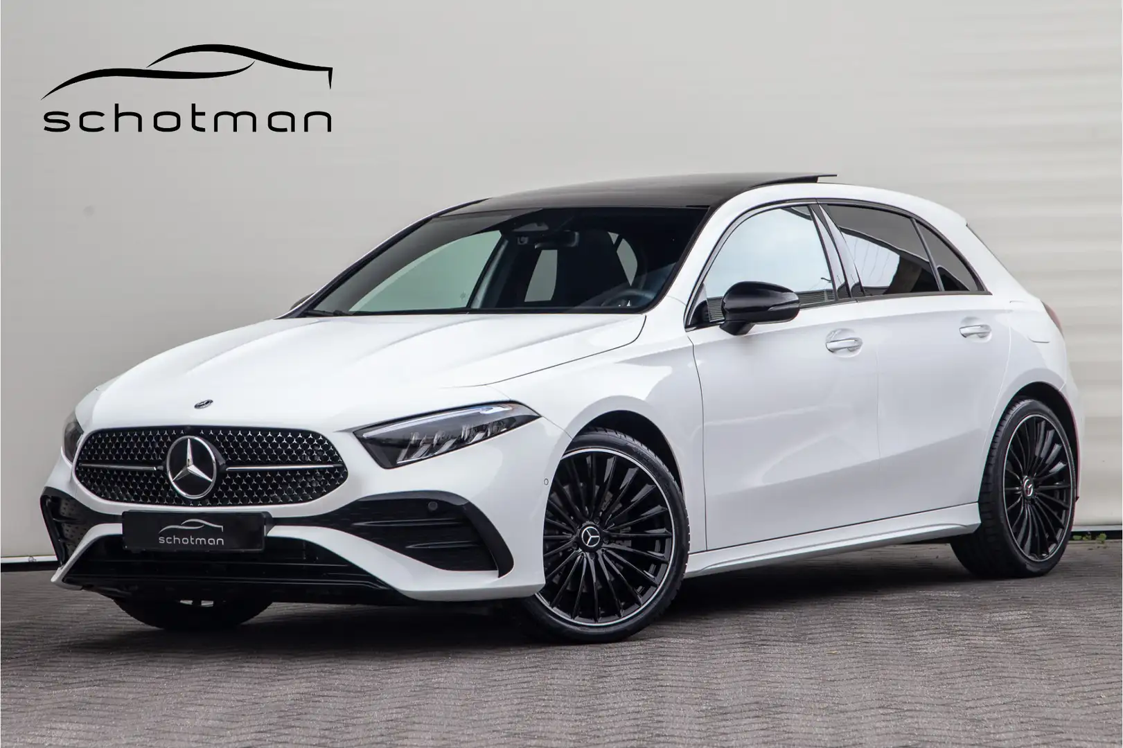 Mercedes-Benz A 250 e AMG Line Facelift, Nightpack, Pano, Widescreen, Wit - 1