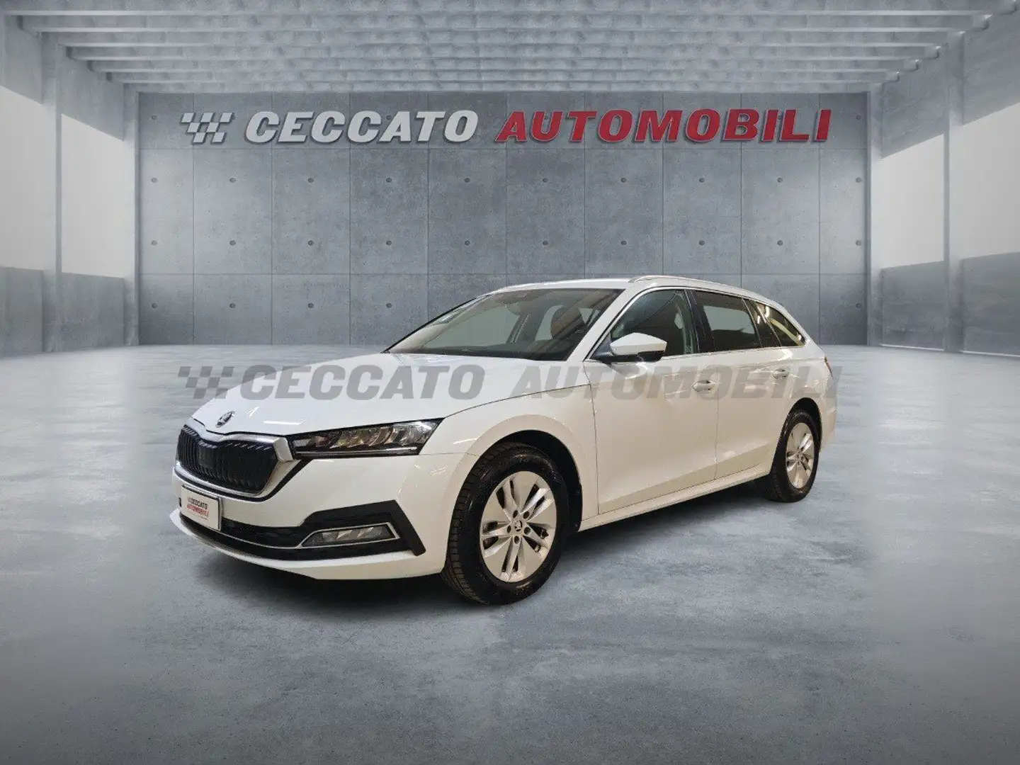 Skoda Octavia IV 2020 Wagon Wagon 2.0 tdi evo Executive 115cv d Wit - 1