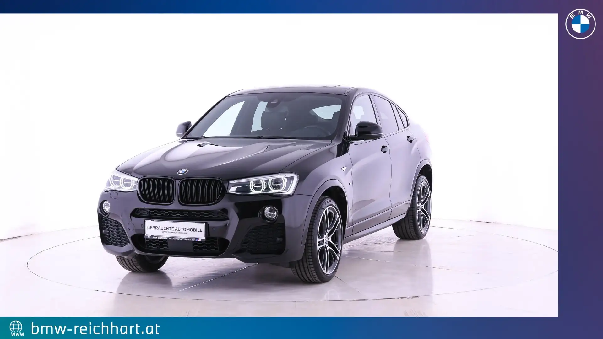 BMW X4 xDrive20d Schwarz - 1