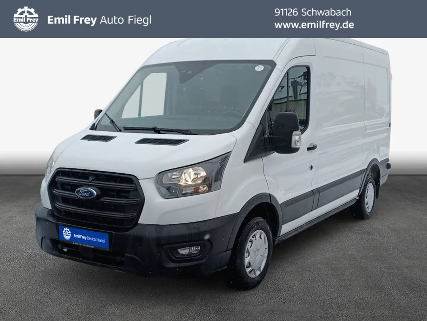 Ford Transit Kasten LKW Trend 290 L2H2 VA 77 kW, 4-türi Weiß - 1