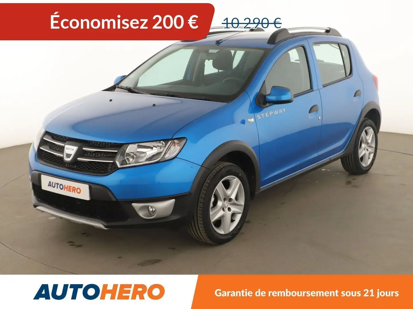 Dacia Sandero Stepway 0.9 TCe Prestige Bleu - 1