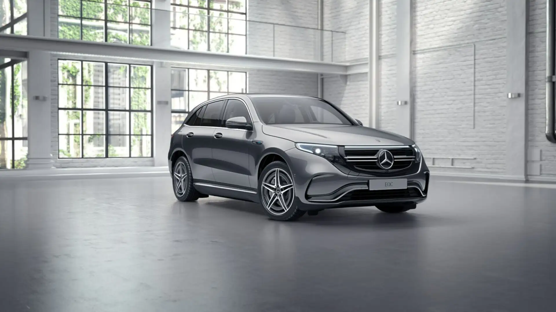 Mercedes-Benz EQC 400 EQC 400 4M AMG+DISTRO+KAM+SOUND+AMBI+EASYP+MLED Grau - 2