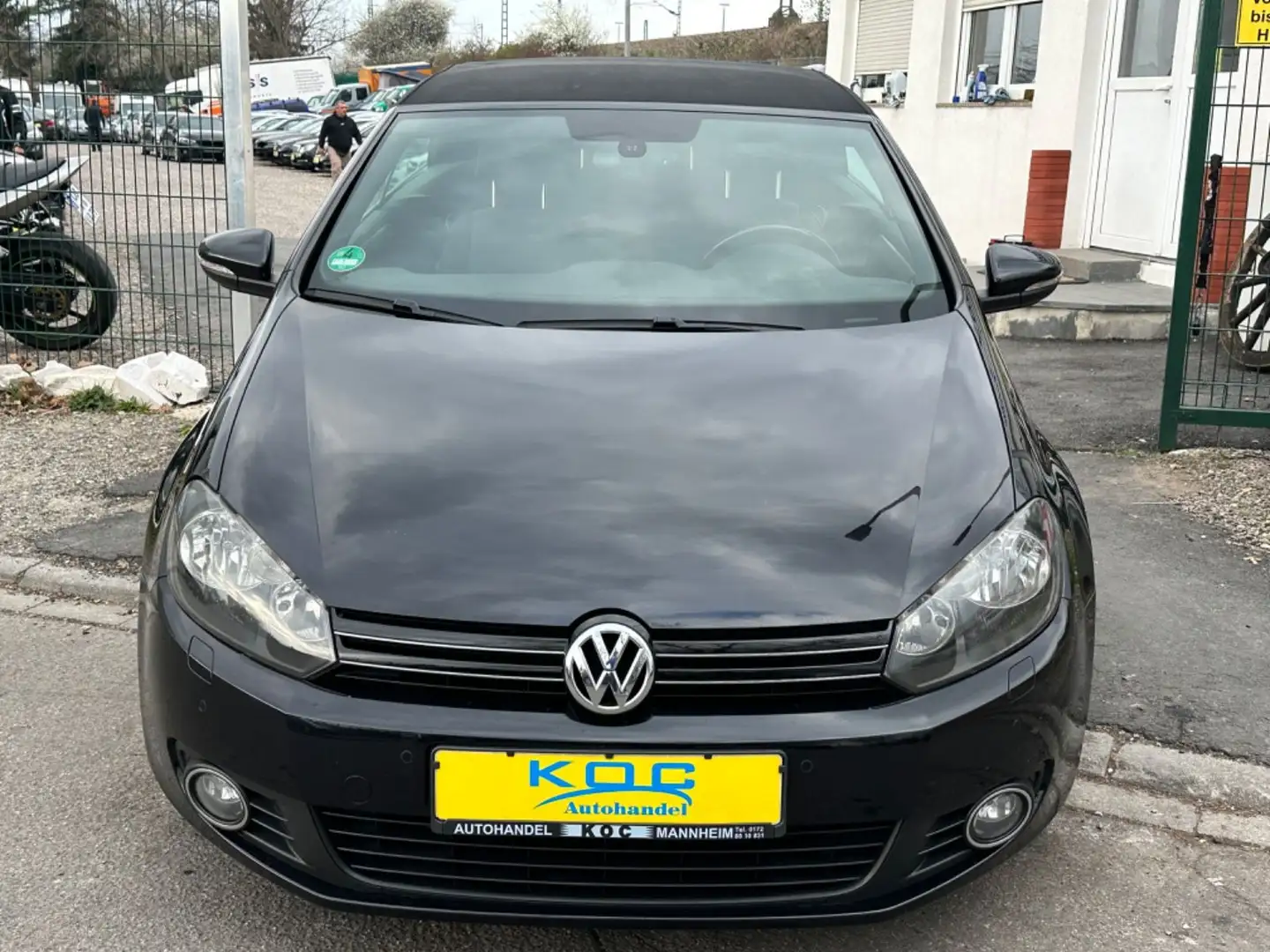 Volkswagen Golf 6 Cabriolet Schwarz - 2