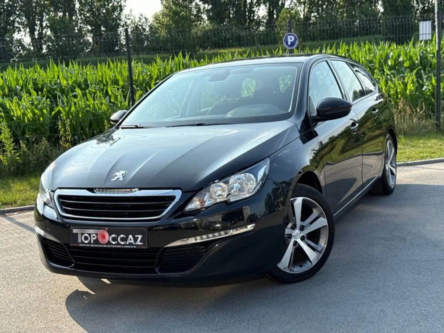 Peugeot 308 1.6 HDI 115CH ALLURE S&amp;S EAT6 * 2015 * GPS * L Noir - 1