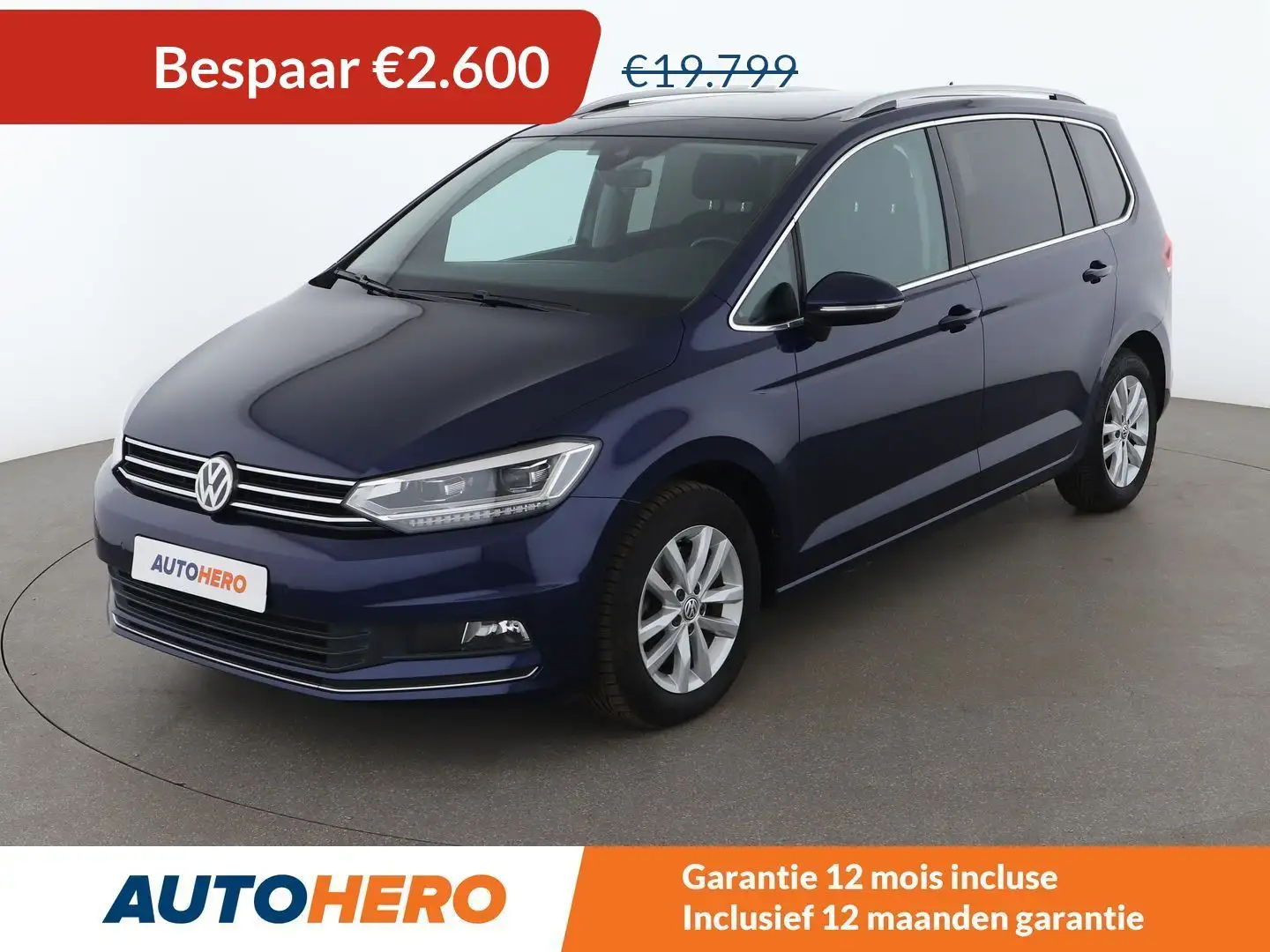 Volkswagen Touran 1.6 TDI Carat BlueMotion Tech Mavi - 1