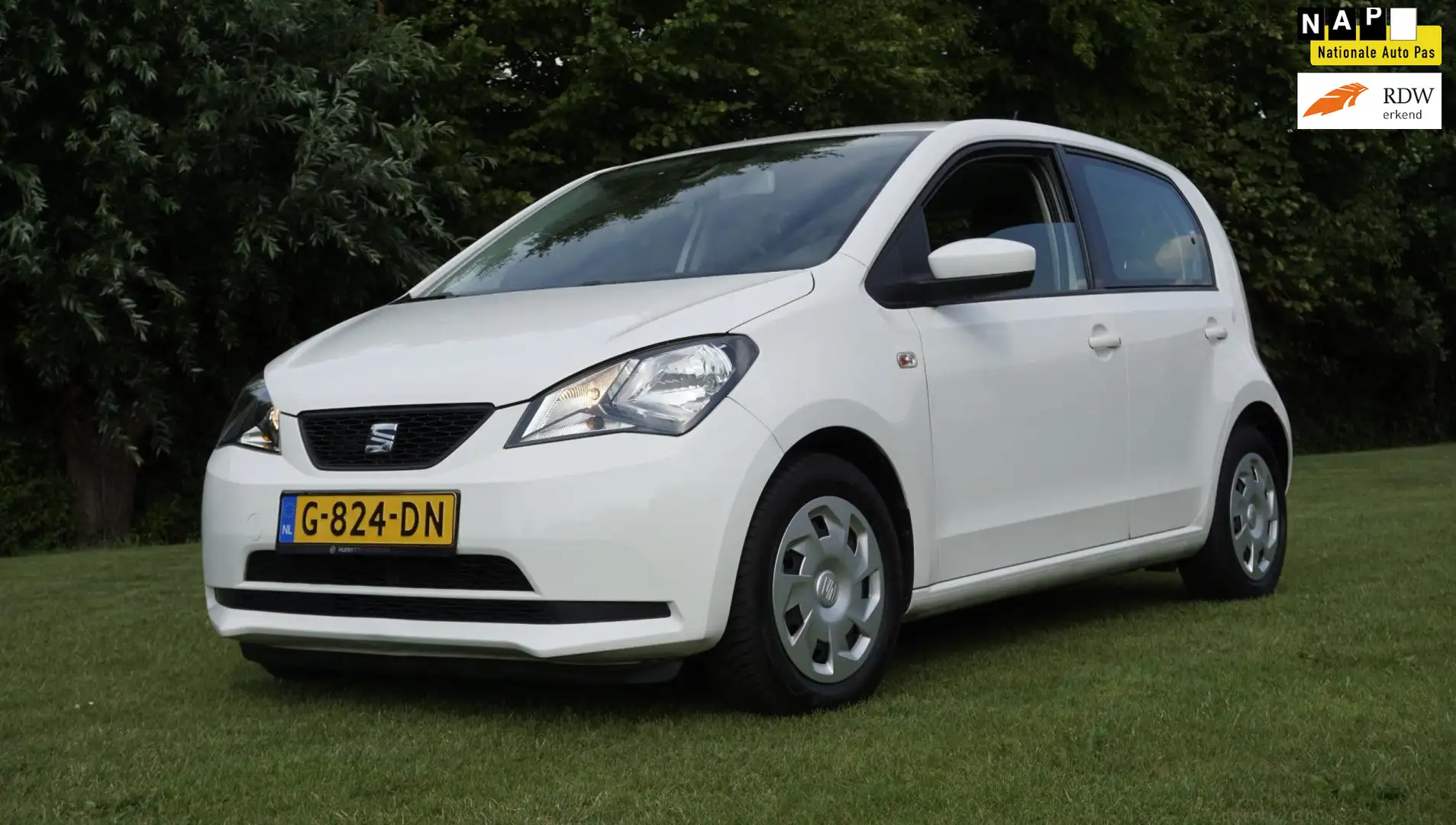 SEAT Mii 1.0 Style Airco 5 drs Blanco - 1