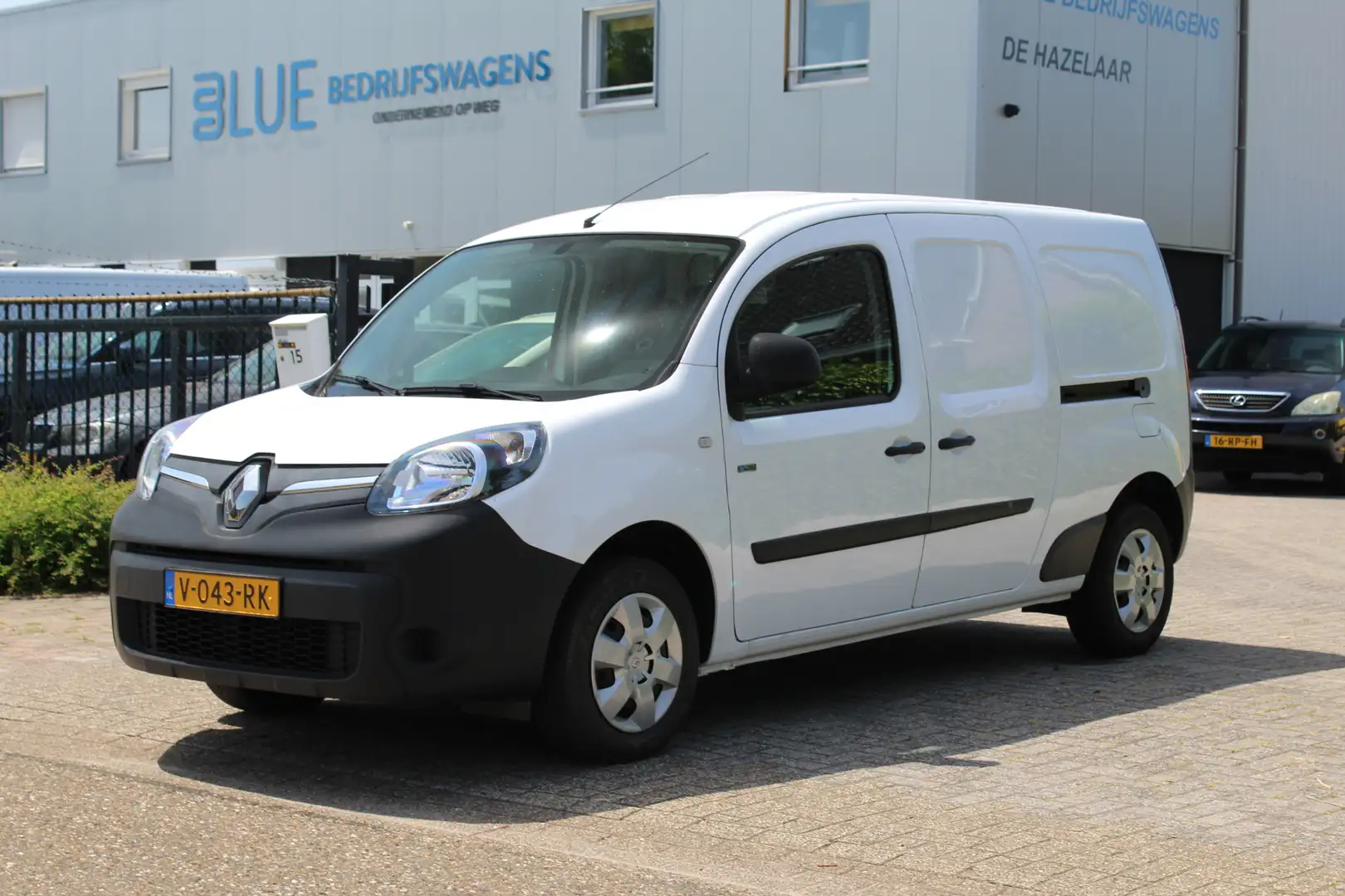 Renault Kangoo Z.E. Maxi 33 kWh Koopaccu SOH 97% ✓ 2x schuifdeur ✓ air Wit - 1