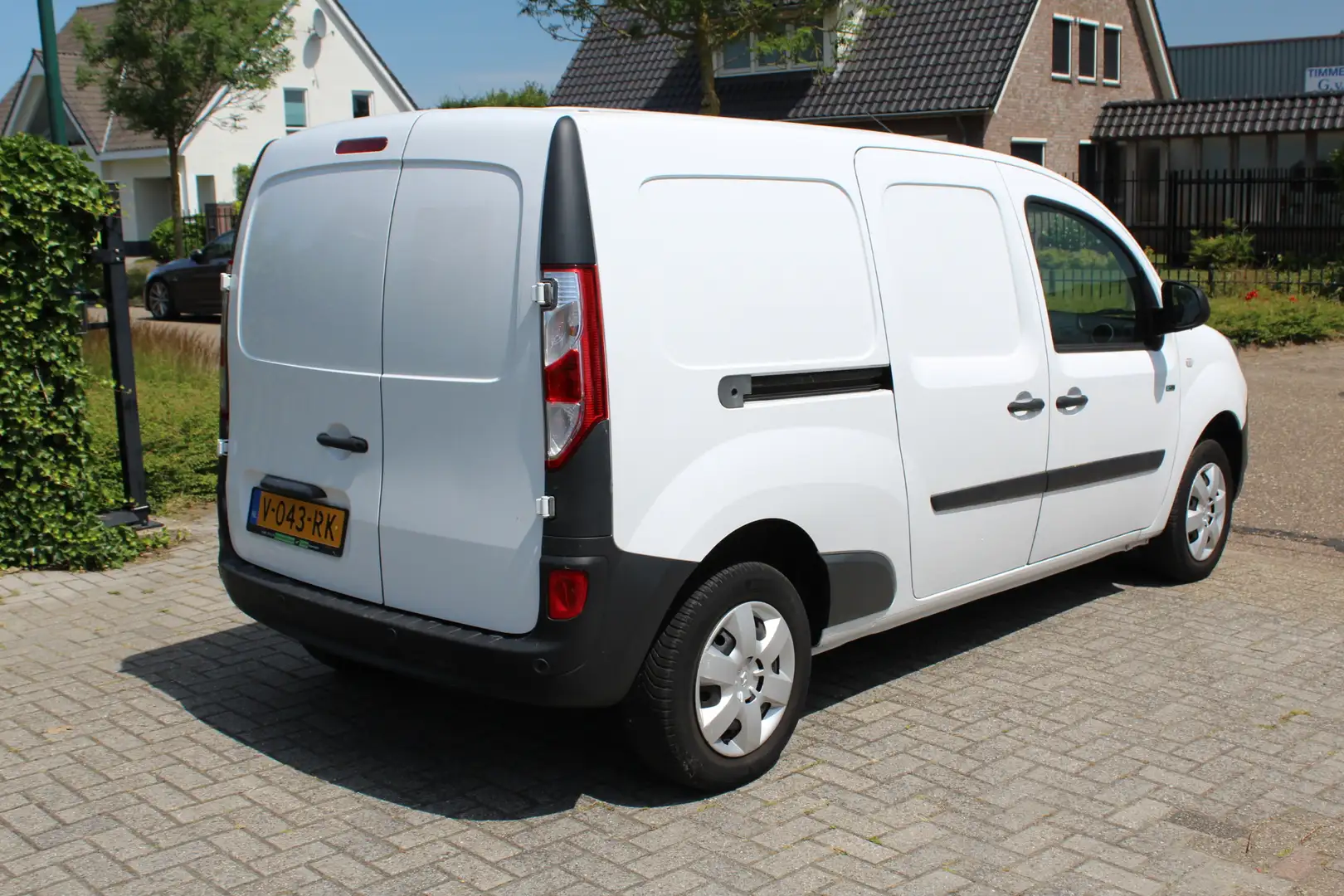 Renault Kangoo Z.E. Maxi 33 kWh Koopaccu SOH 97% ✓ 2x schuifdeur ✓ air Wit - 2