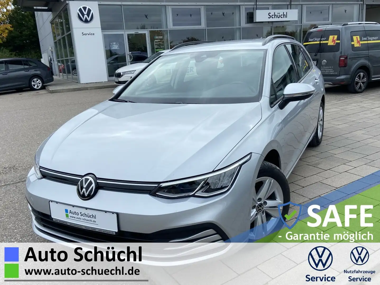 Volkswagen Golf Variant 2.0 TDI Life TRAVEL-ASSIST+NAVI+LED Argent - 1