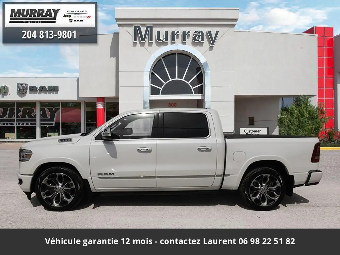 Dodge RAM Limited 12P 5.7L 4x4 Tout compris hors homologatio Blanc - 1