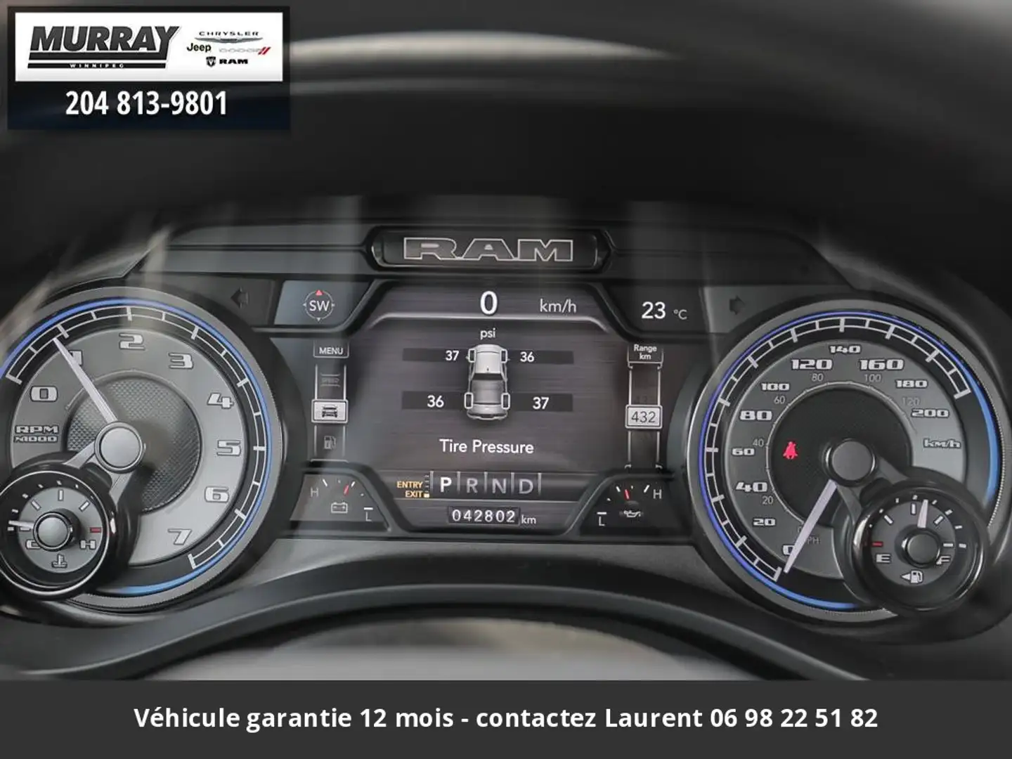 Dodge RAM Limited 12P 5.7L 4x4 Tout compris hors homologatio Blanc - 2