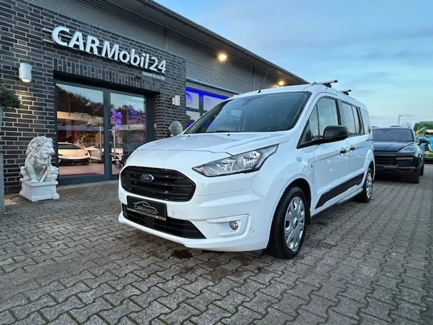 Ford Transit Connect Kombi lang Trend*NAVI*RFK*TEMP*KLIMA*AHK Weiß - 1