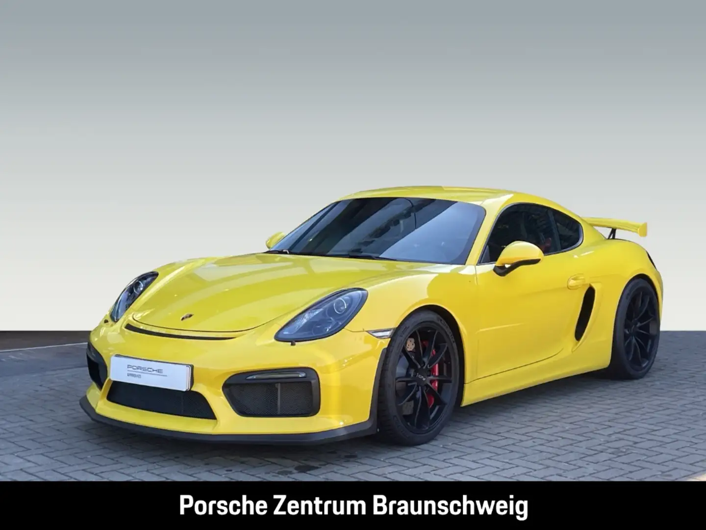 Porsche Cayman GT4 Clubsportpaket PDLS NAVI 1.Hand Jaune - 1