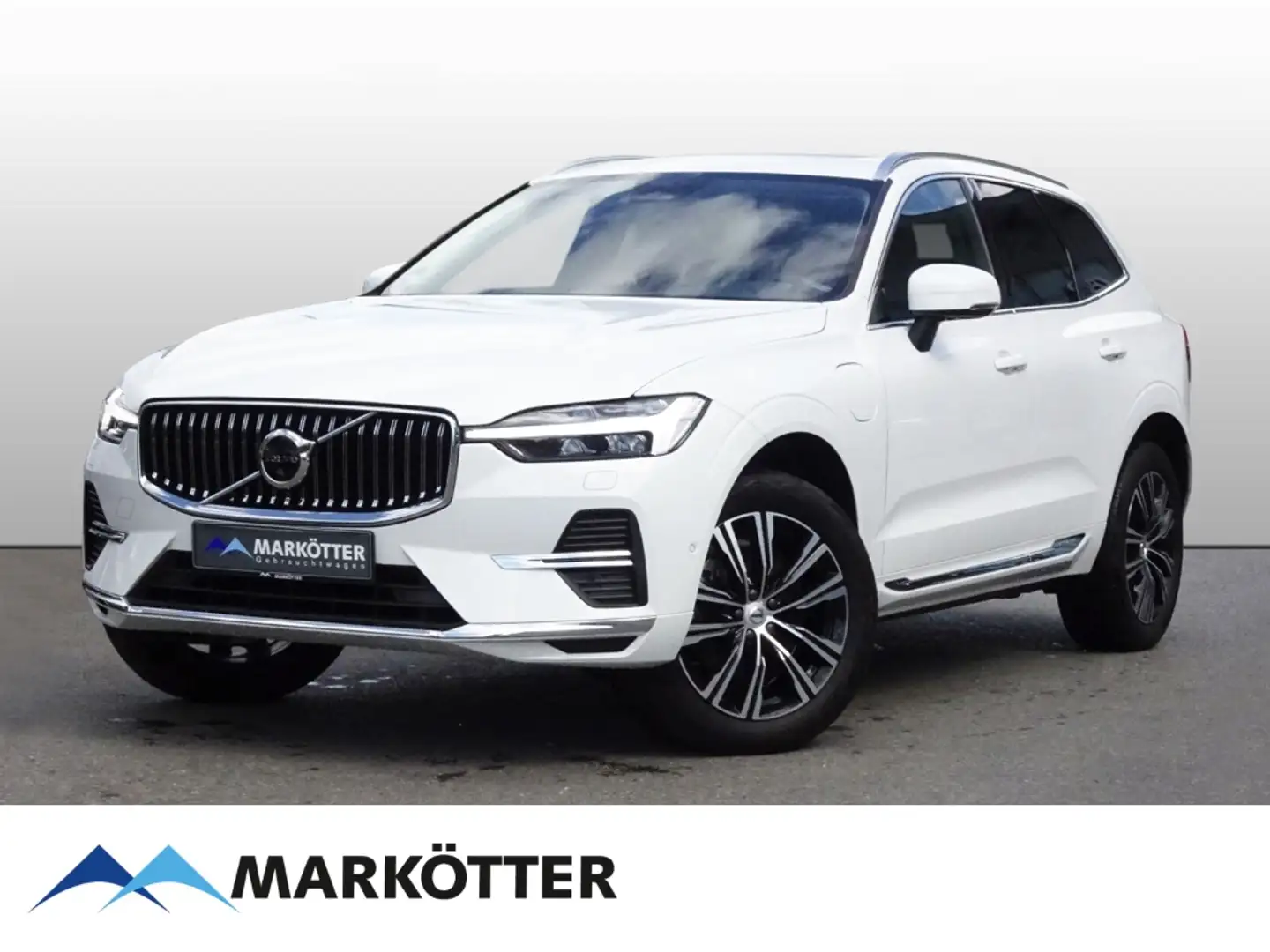 Volvo XC60 T6 Inscription AWD/AHK/360Cam/Pano/SHZ/LHZ Weiß - 1
