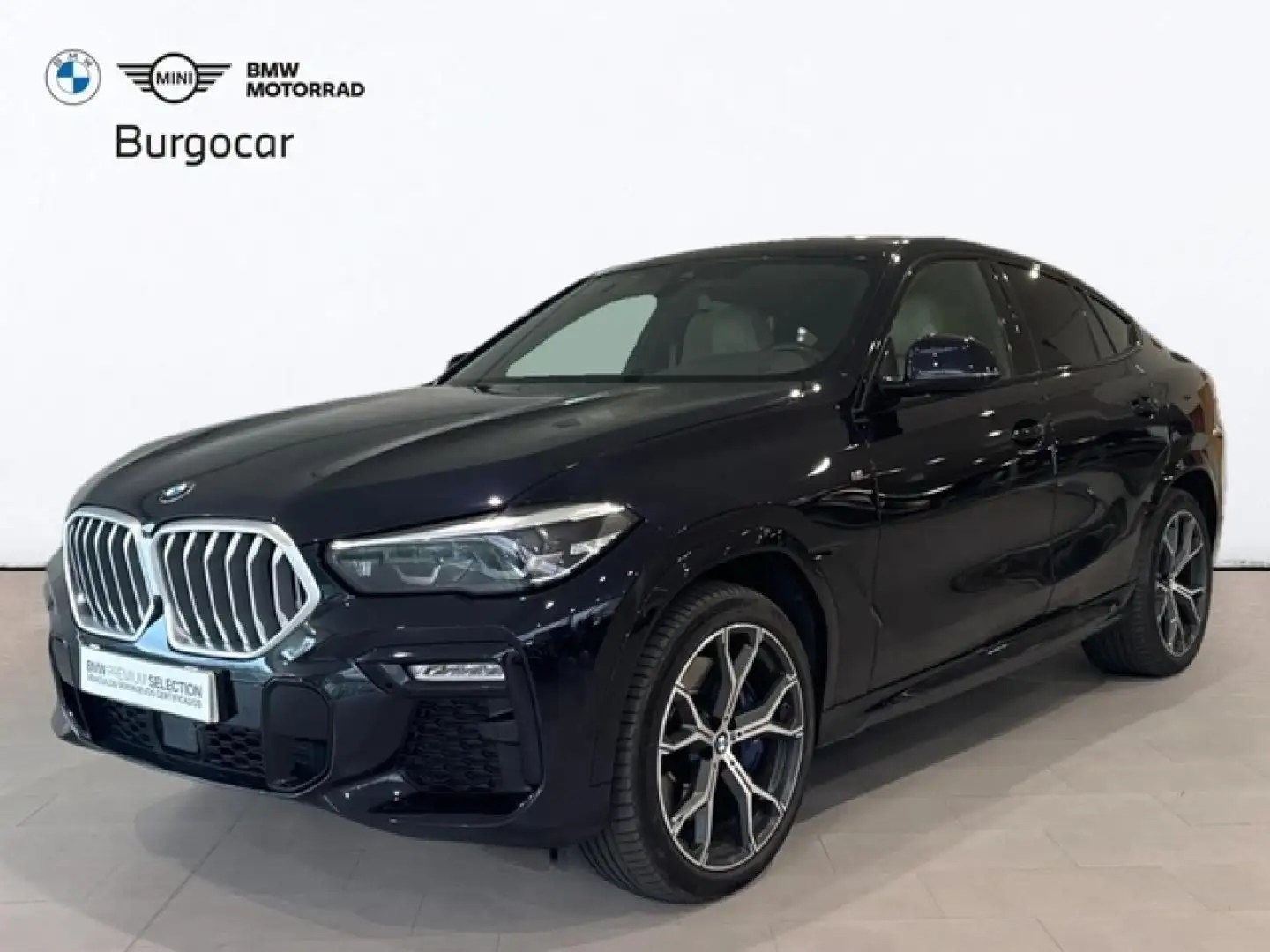 BMW X6 xDrive 40dA Zwart - 1