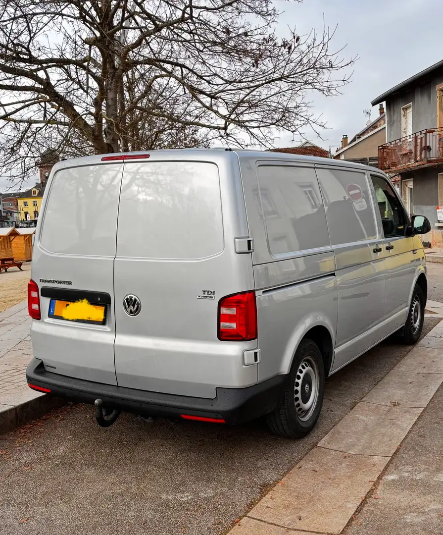 Volkswagen T6 Transporter Kurz EU6 Argent - 2